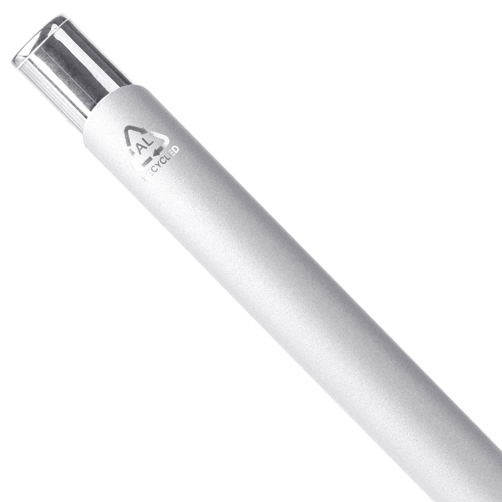Vue 2 de Stylo bille Anisa | Recyclé | Finition caoutchoutée