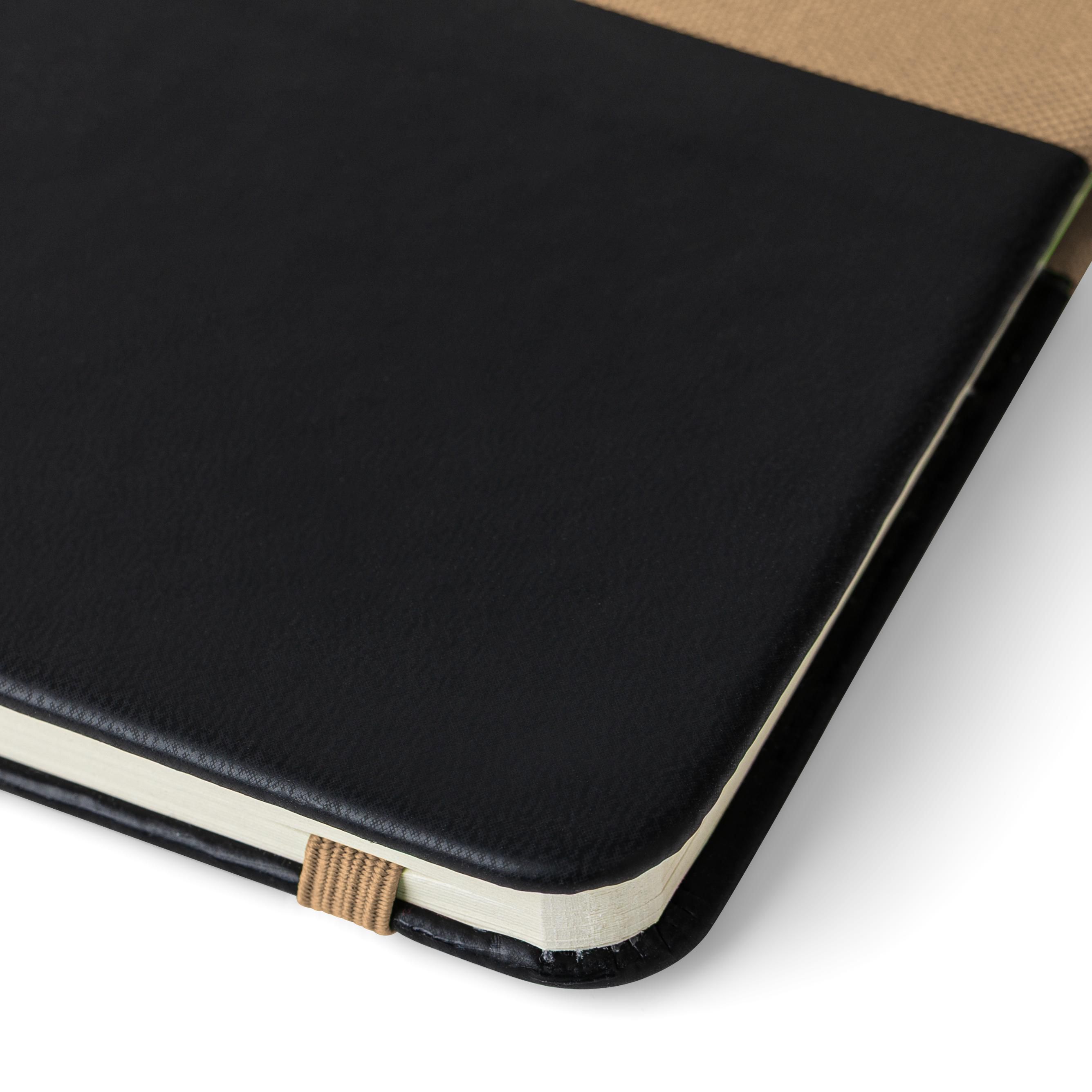 Vue 2 de Carnet Yuna | Recyclé | A5 | Ligné