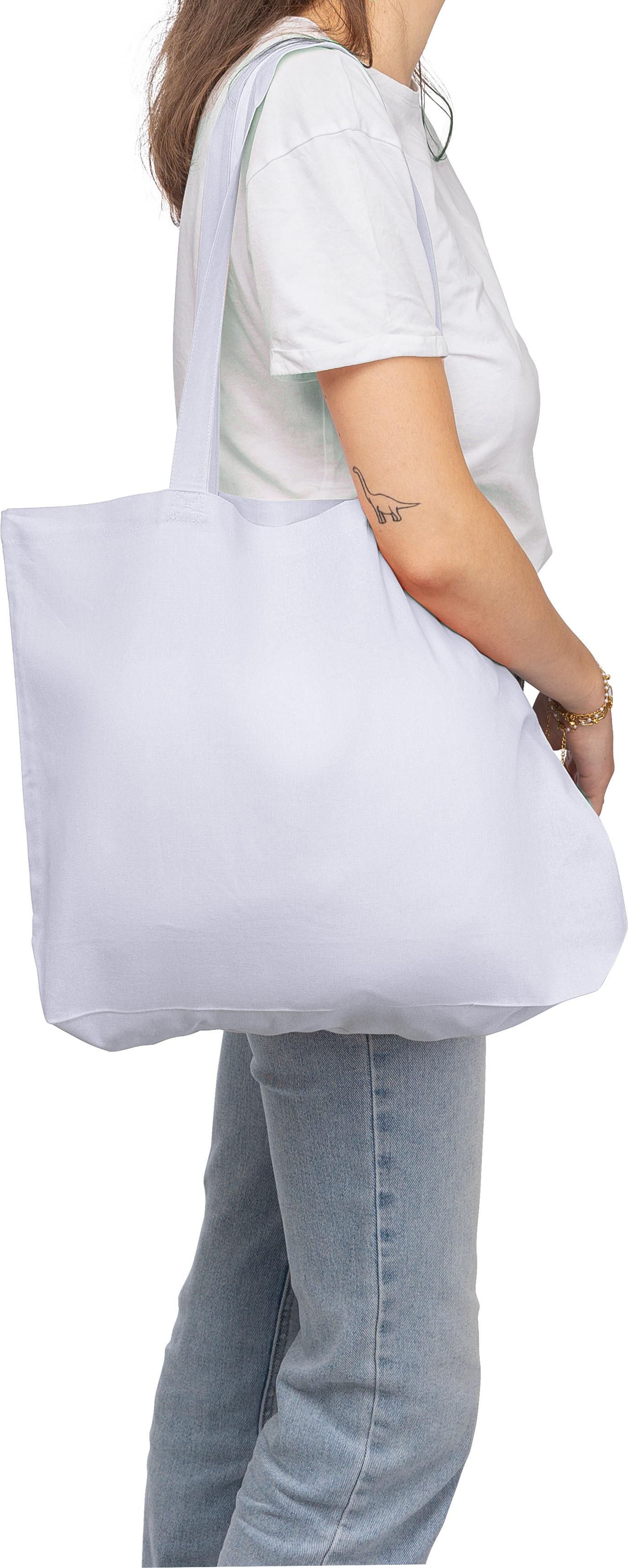 Vue 5 de Sac de courses Tarin | Coton | Soufflet 10 cm