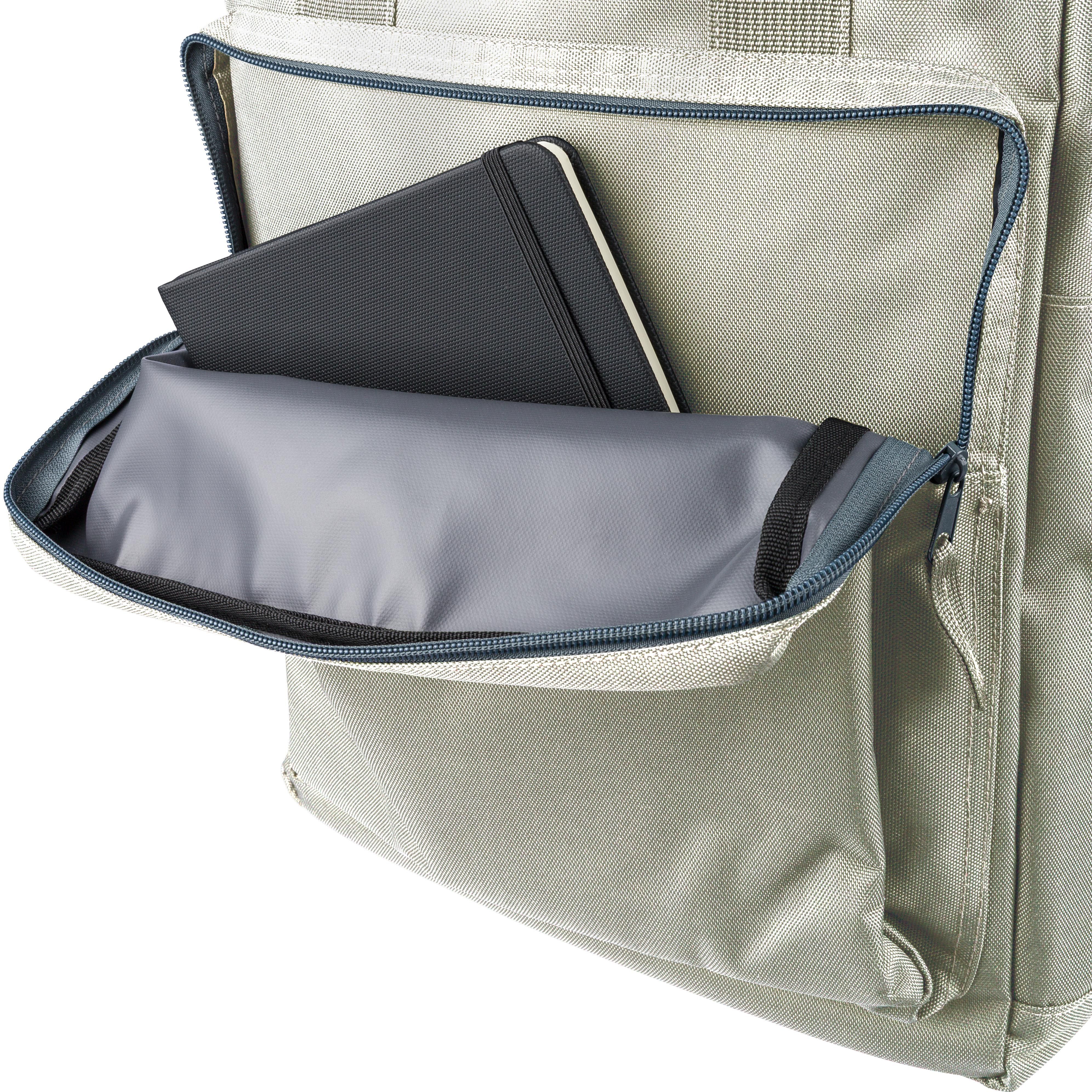 Vue 8 de Sac à dos Amalia | Recyclé | Ordinateur portable 16" | 21 l