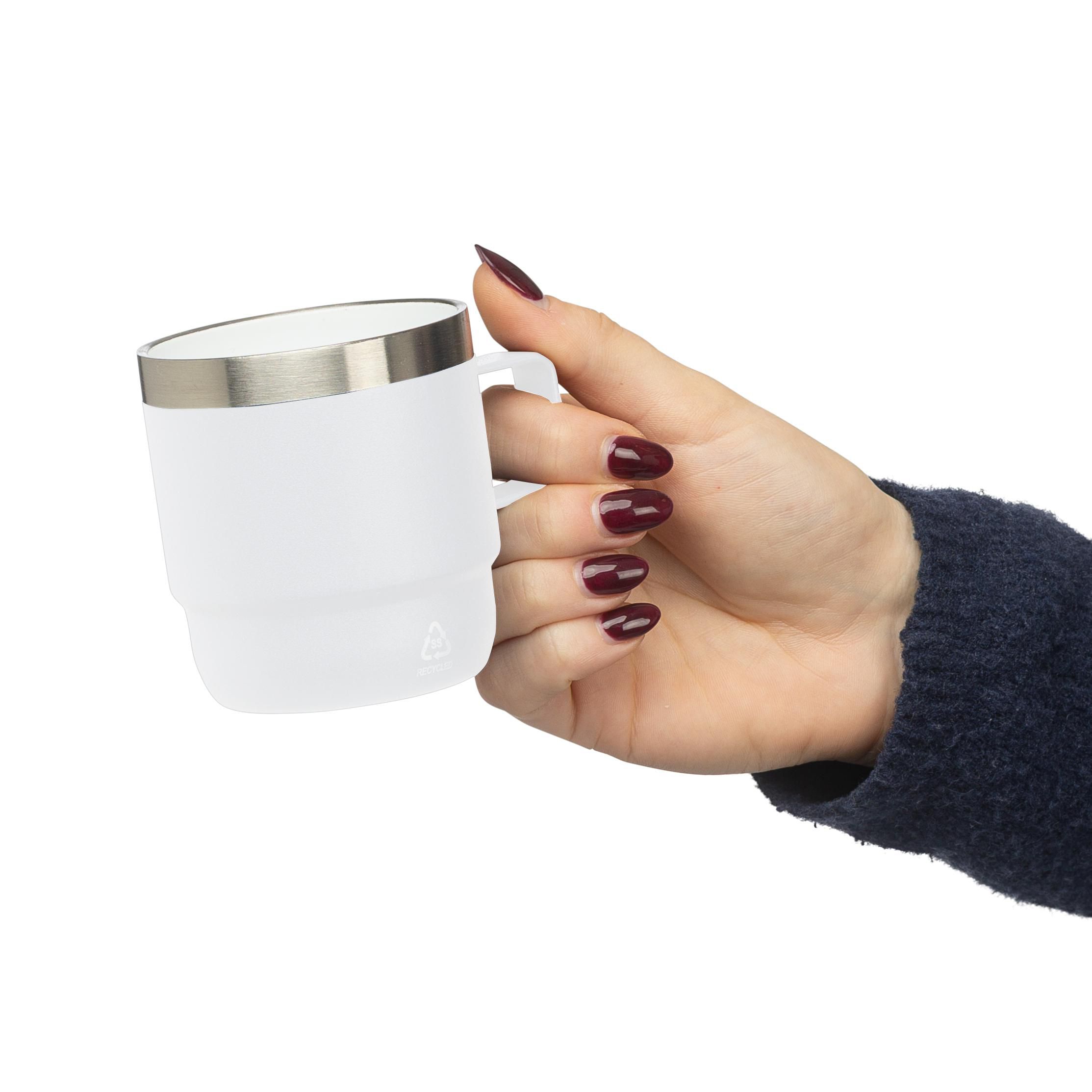 Vue 5 de Tasse double paroi Lilia | Recyclé | 180 ml