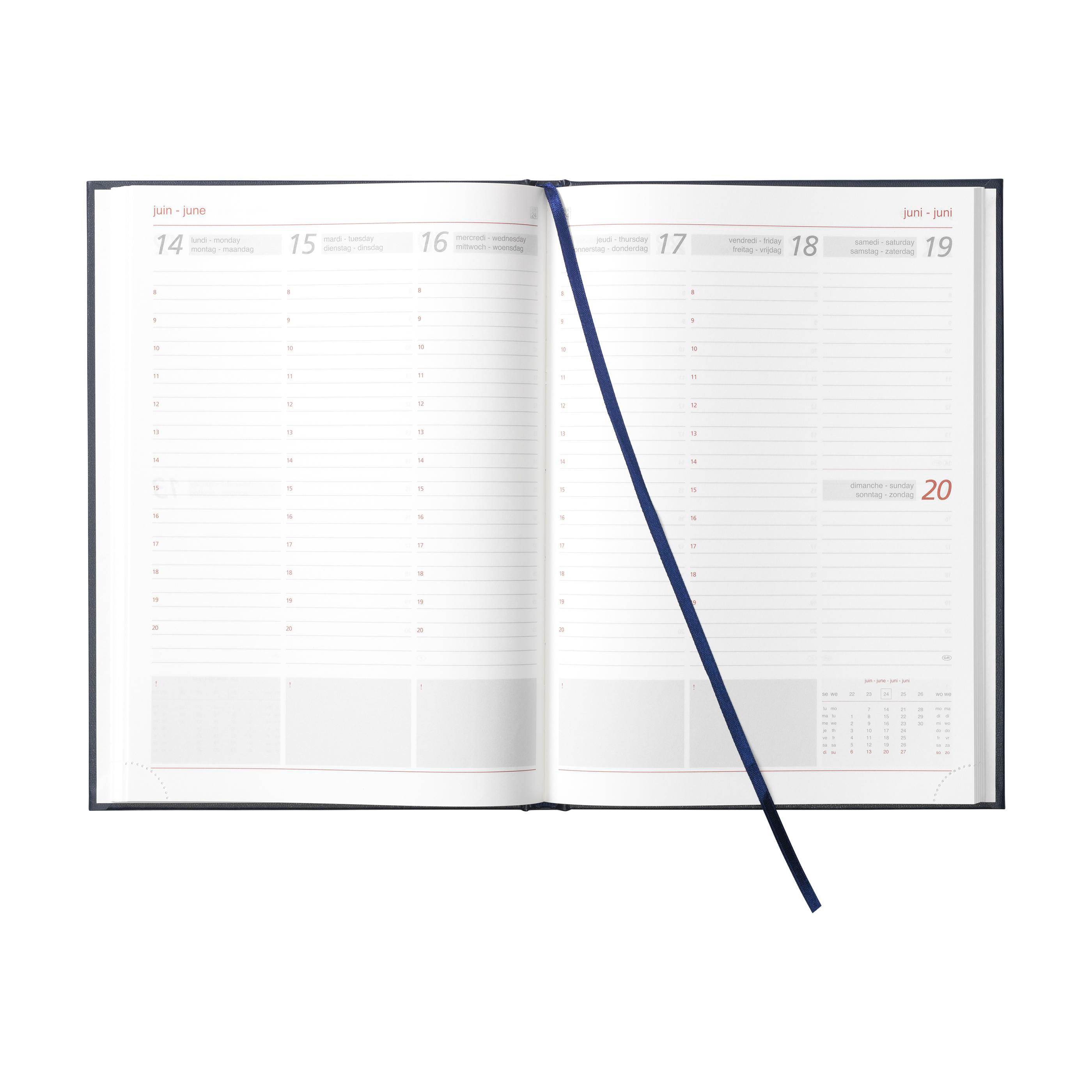 Vue 2 de Euromax Balacron agenda 4-langues