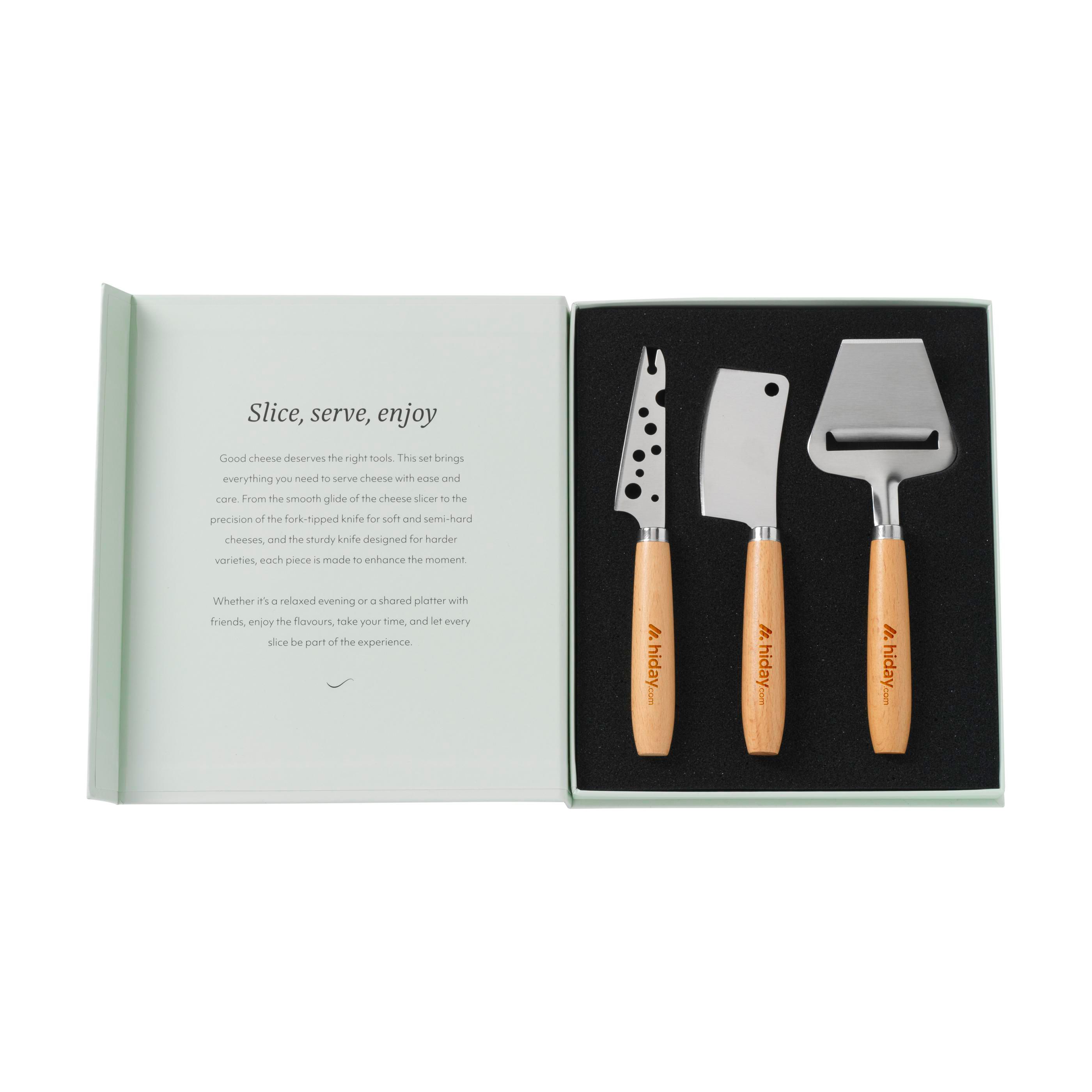 Vue 2 de Wooosh Valdoro Cheese Tool Set