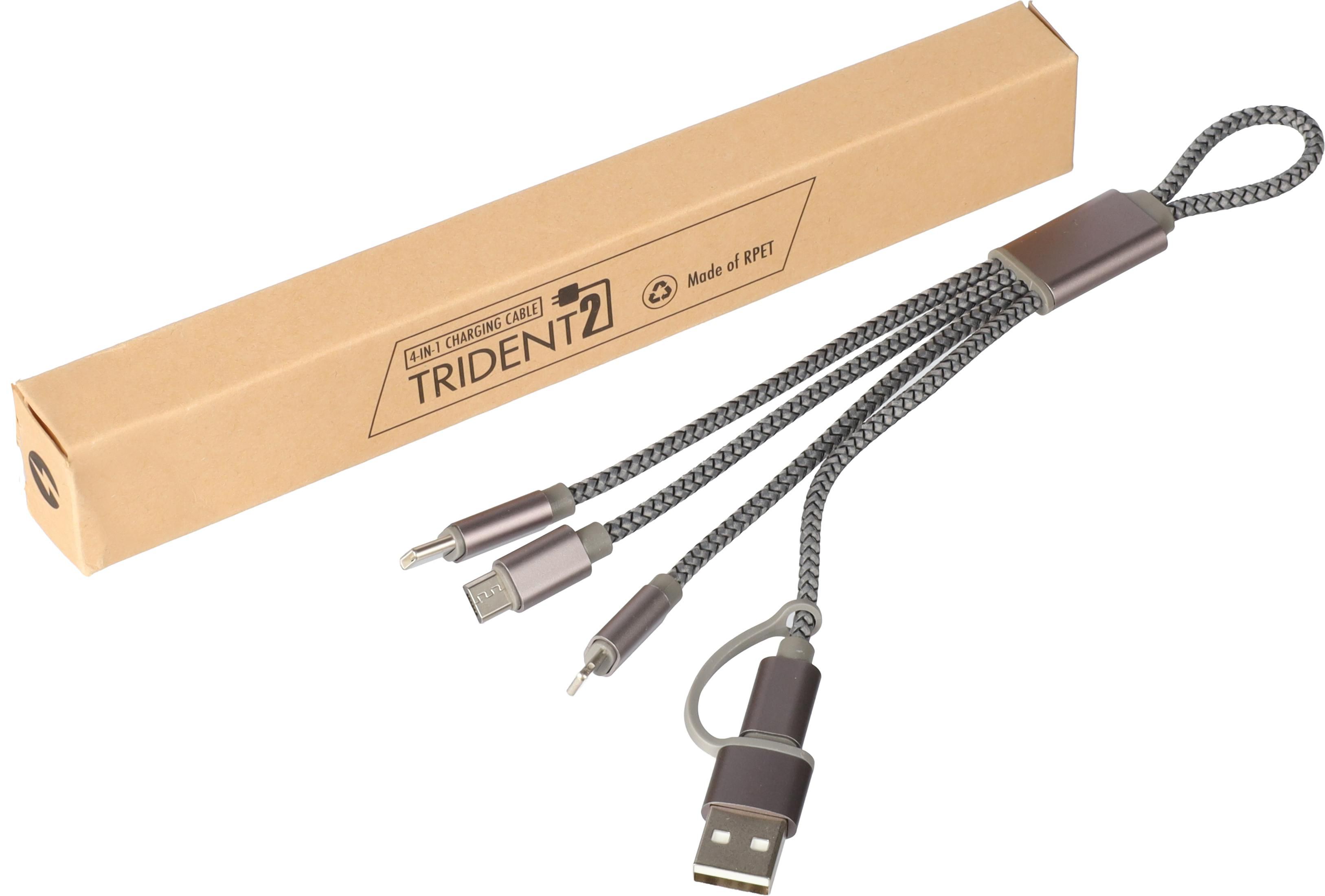 Vue 6 de BrandCharger câble de charge Trident 2 | 3-en-1