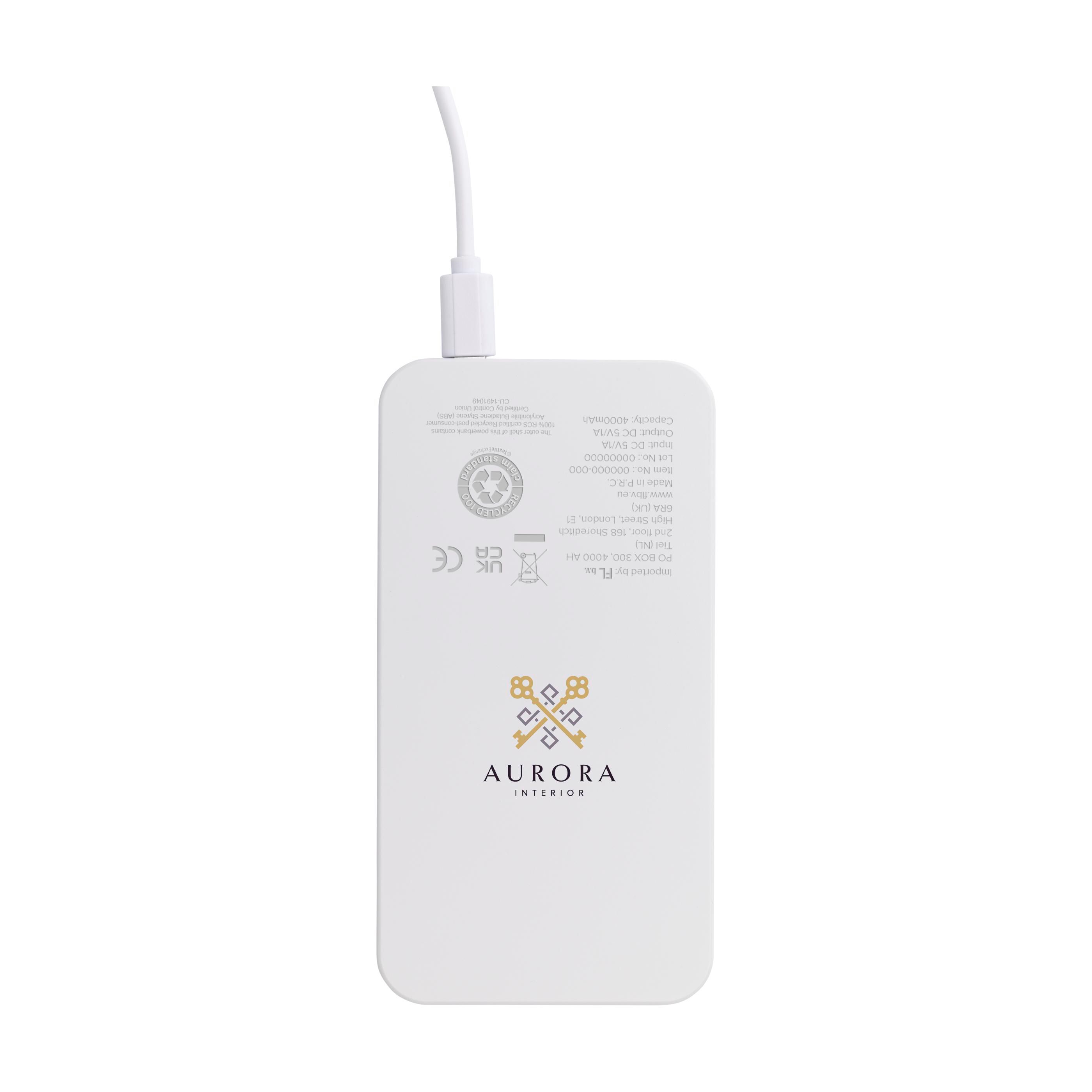 Vue 5 de Solar RCS Powerbank 4000 batterie externe