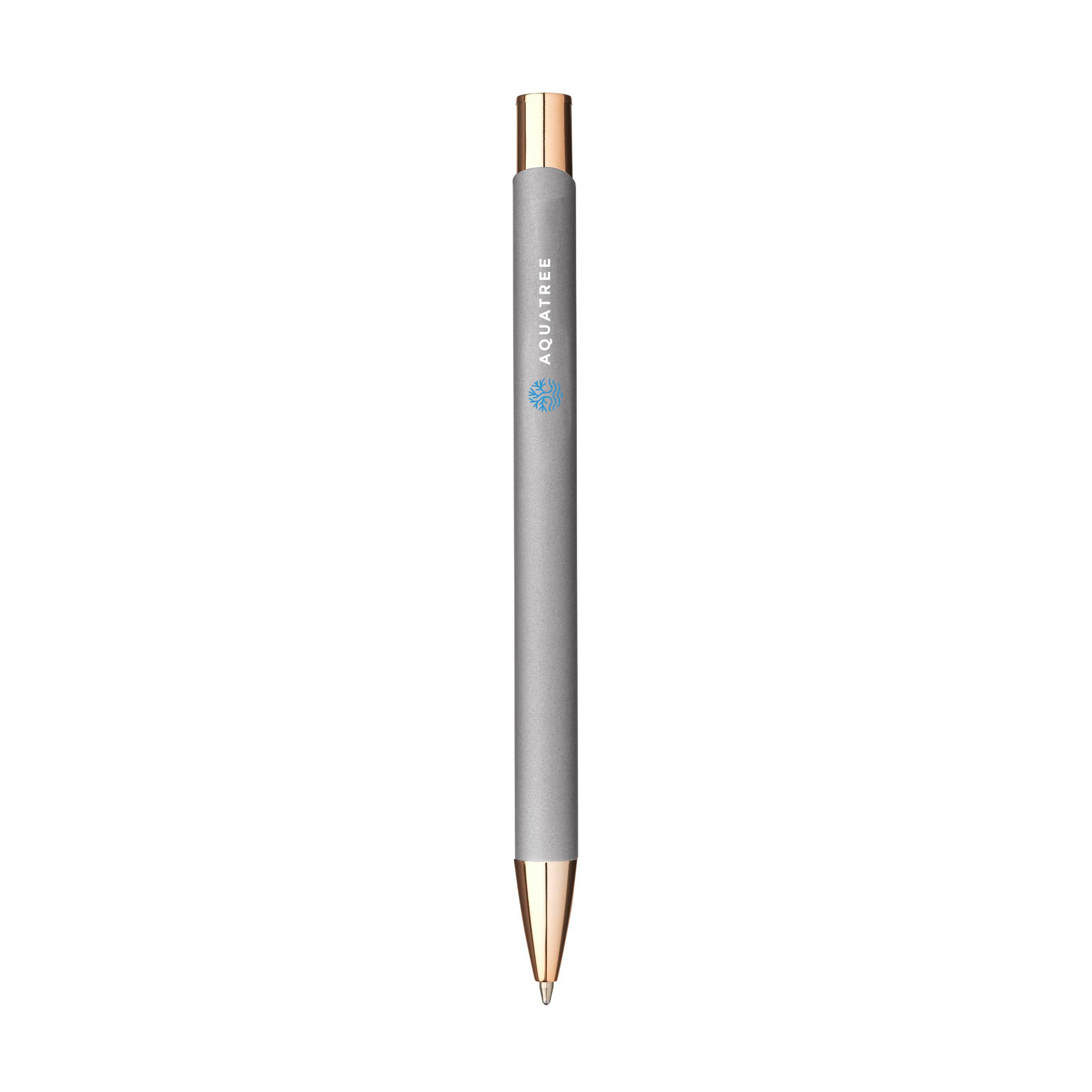 Vue 6 de Ebony RCS Recycled Alu Soft Rose Gold stylo