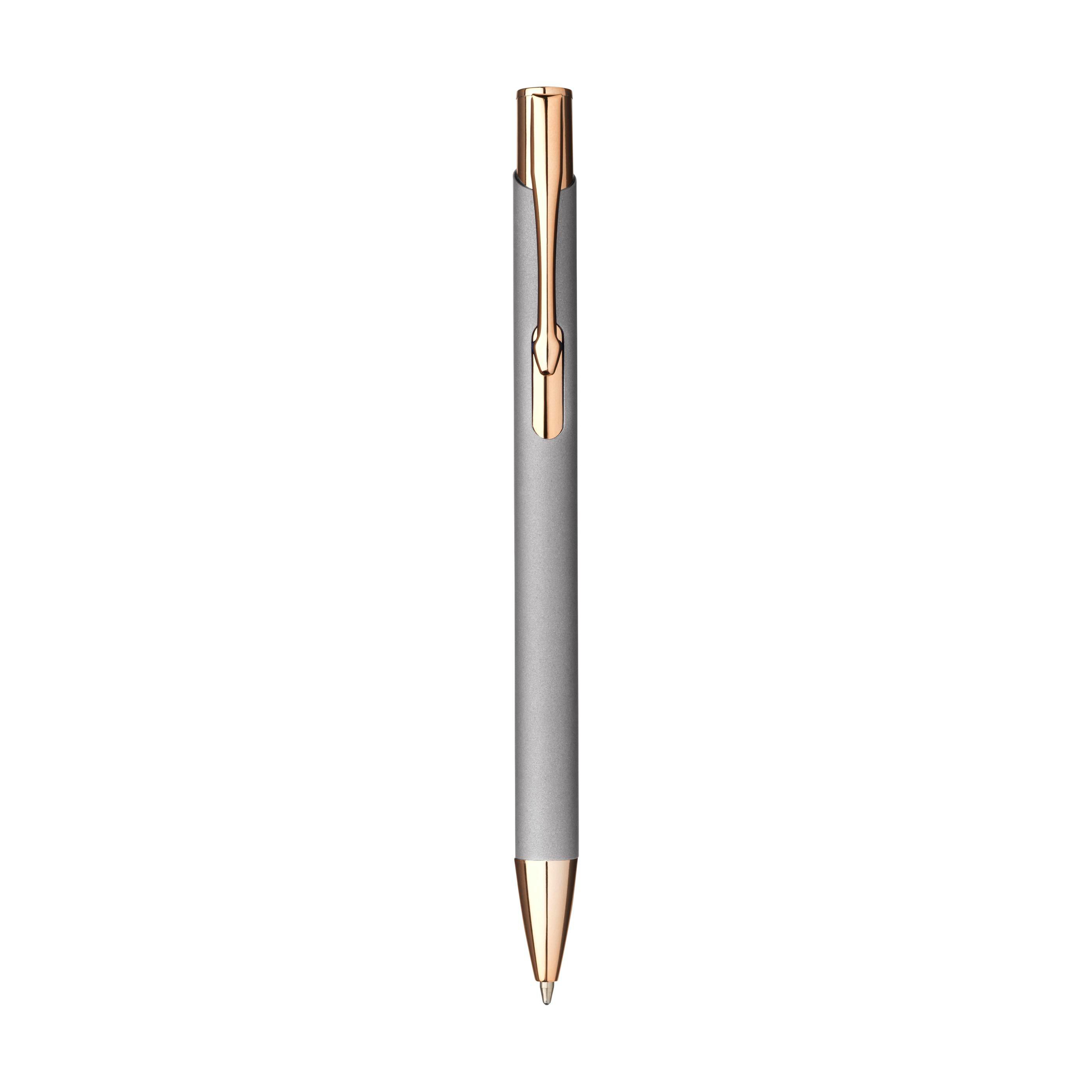 Vue 5 de Ebony RCS Recycled Alu Soft Rose Gold stylo