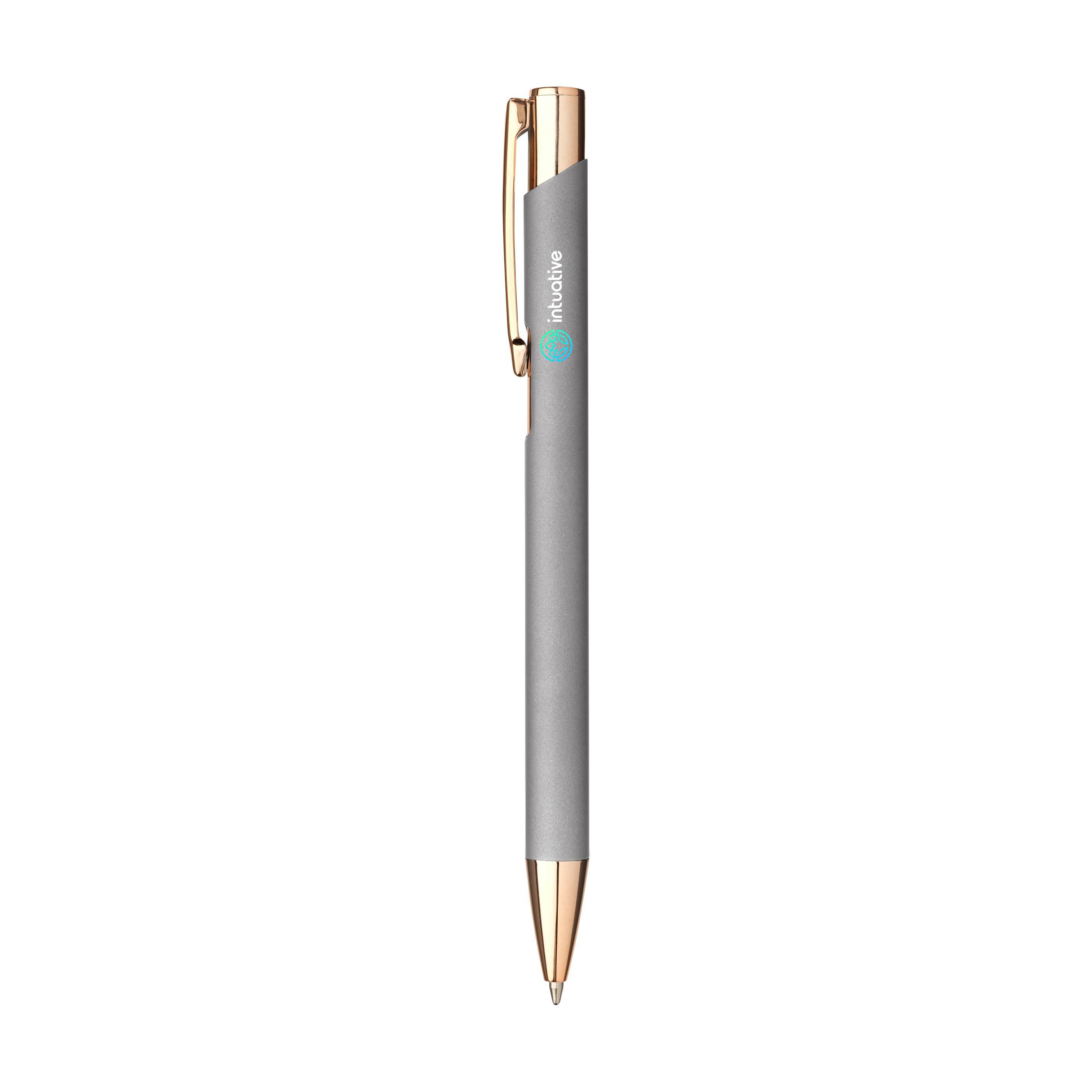 Vue 4 de Ebony RCS Recycled Alu Soft Rose Gold stylo