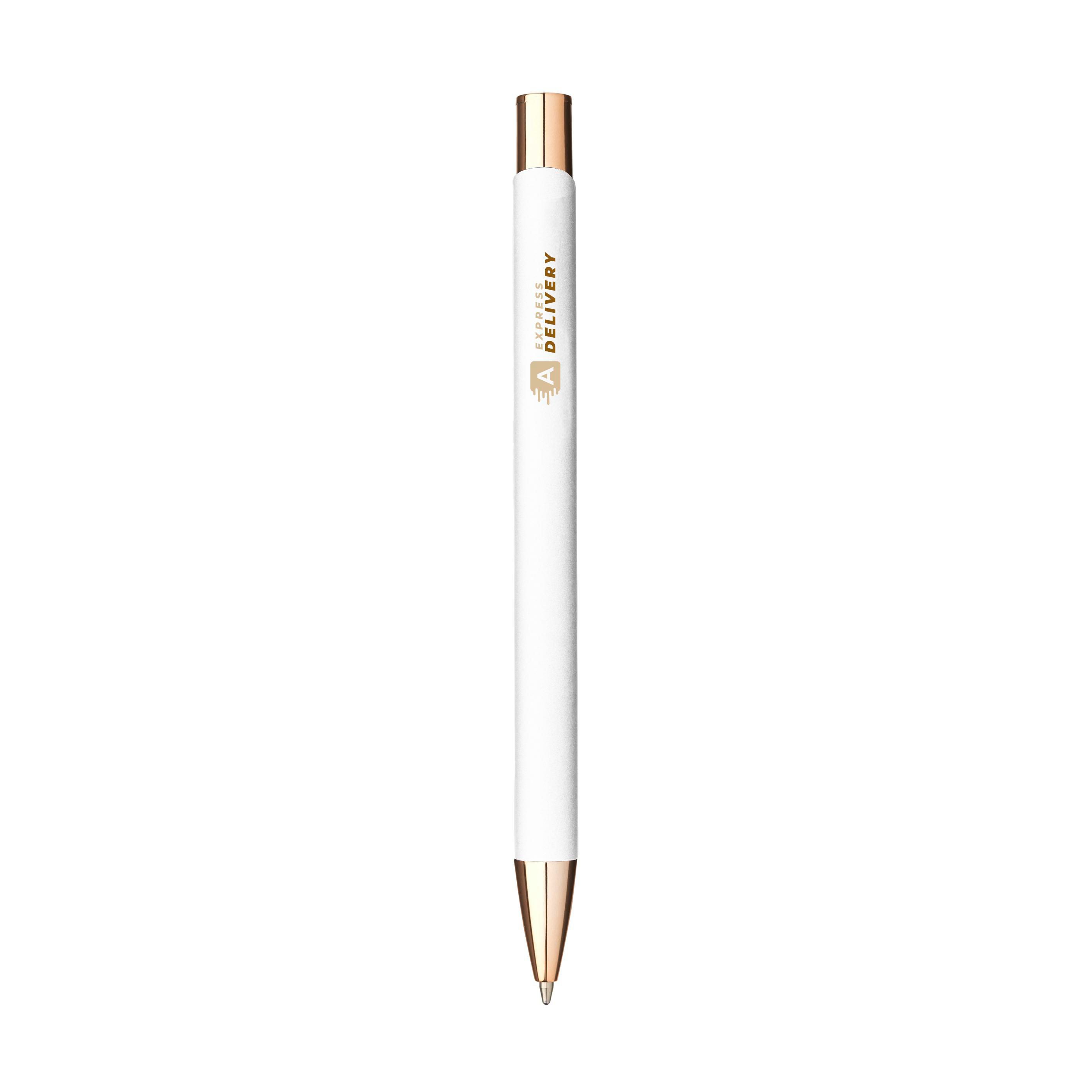 Vue 3 de Ebony RCS Recycled Alu Soft Rose Gold stylo