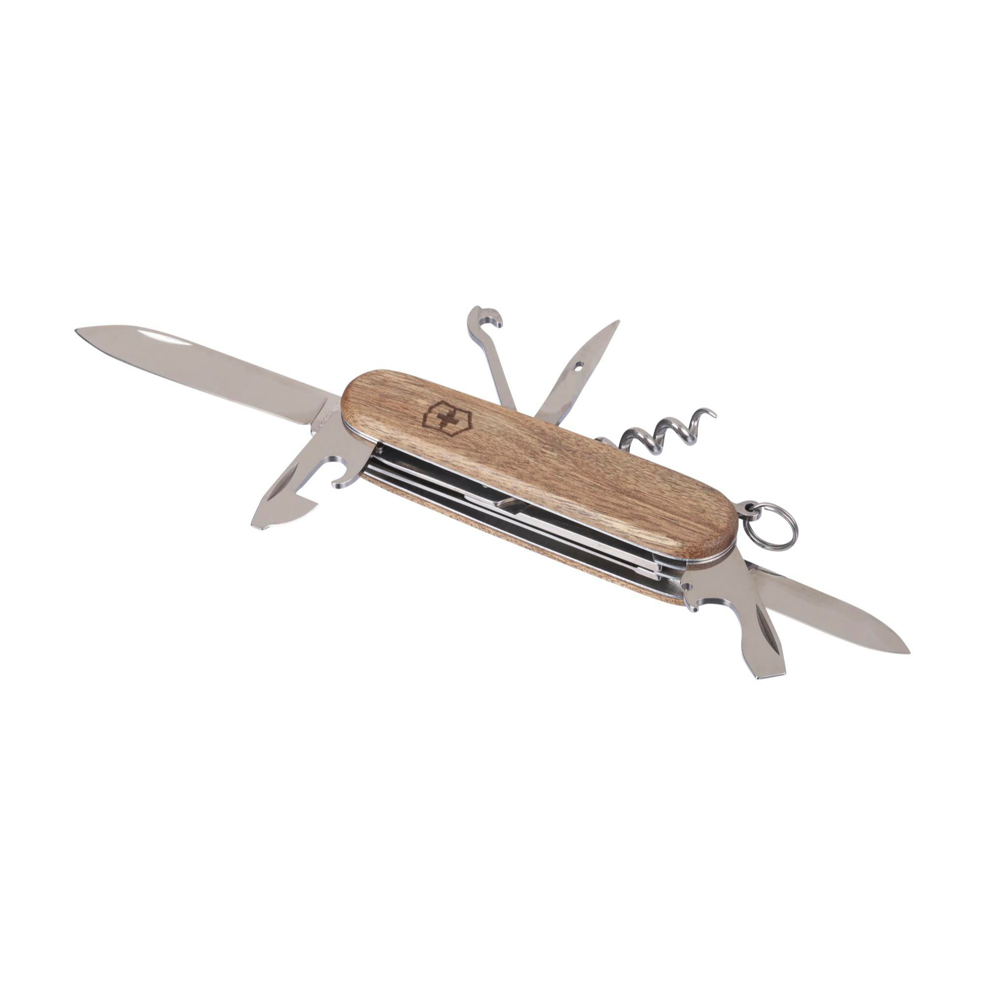 Vue 8 de Victorinox couteau de poche Huntsman Wood | 13 pcs