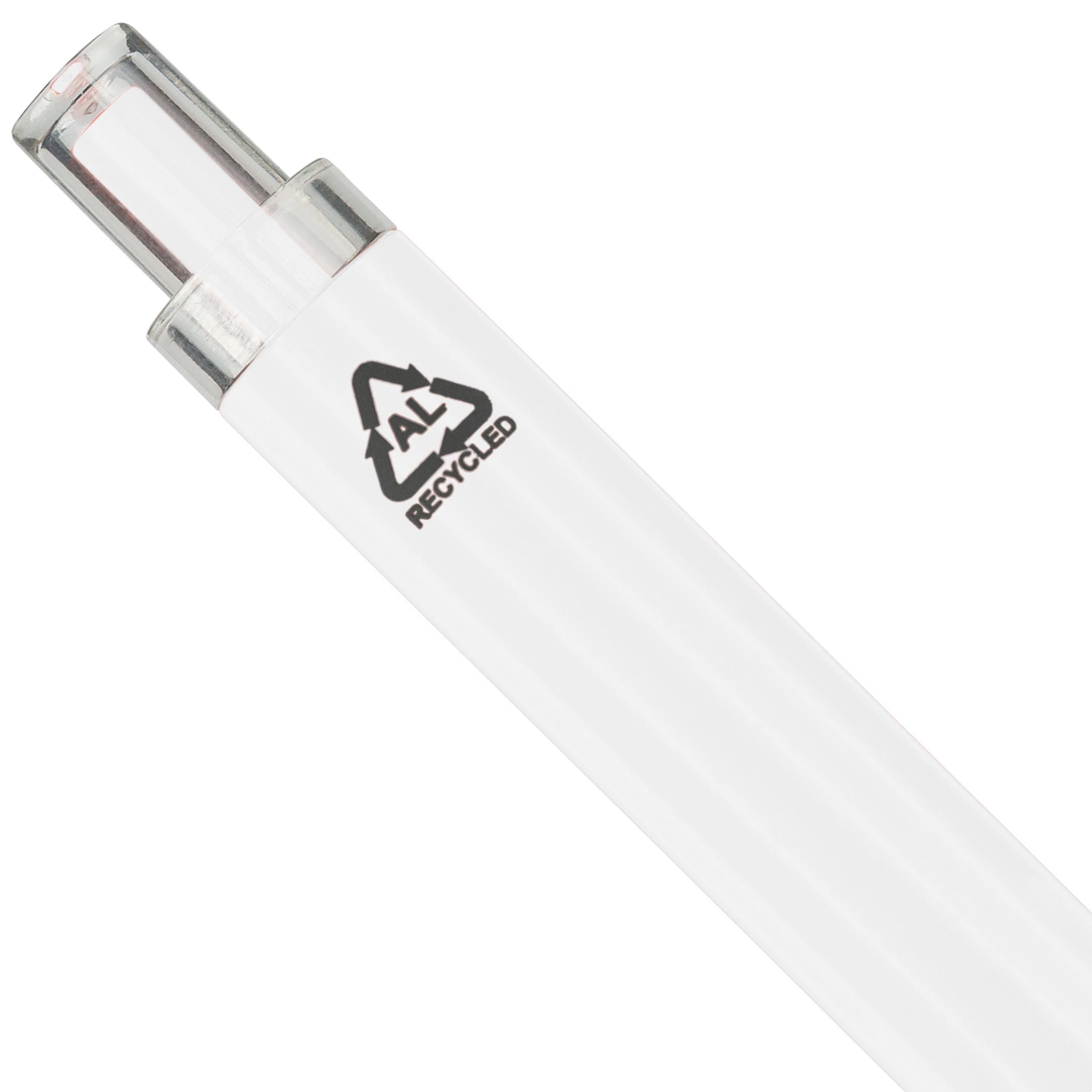 Vue 3 de Stylo bille Corvin | Recyclé