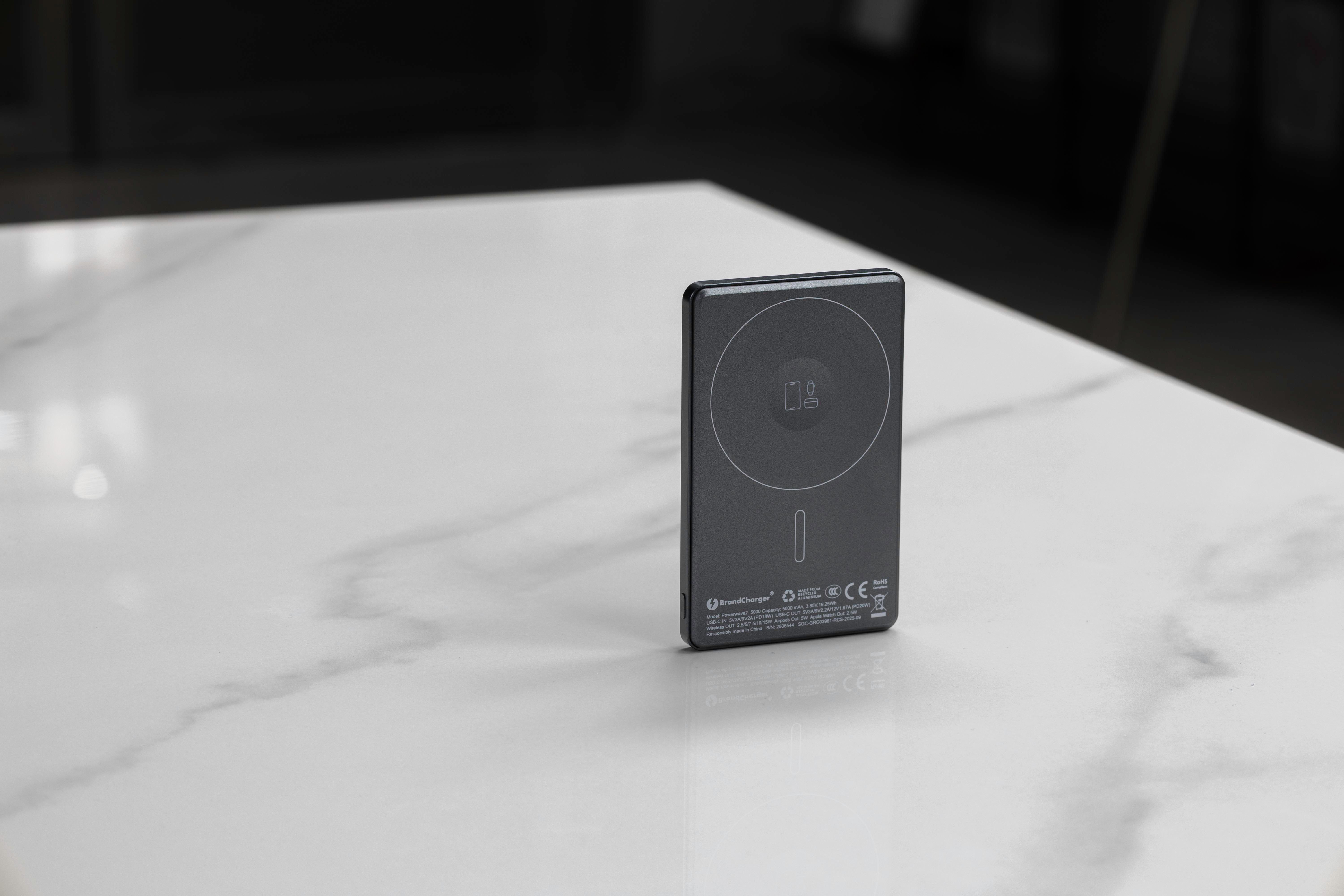 Vue 11 de BrandCharger batterie externe Powerwave 2 | Recyclée | 5 000 mAh