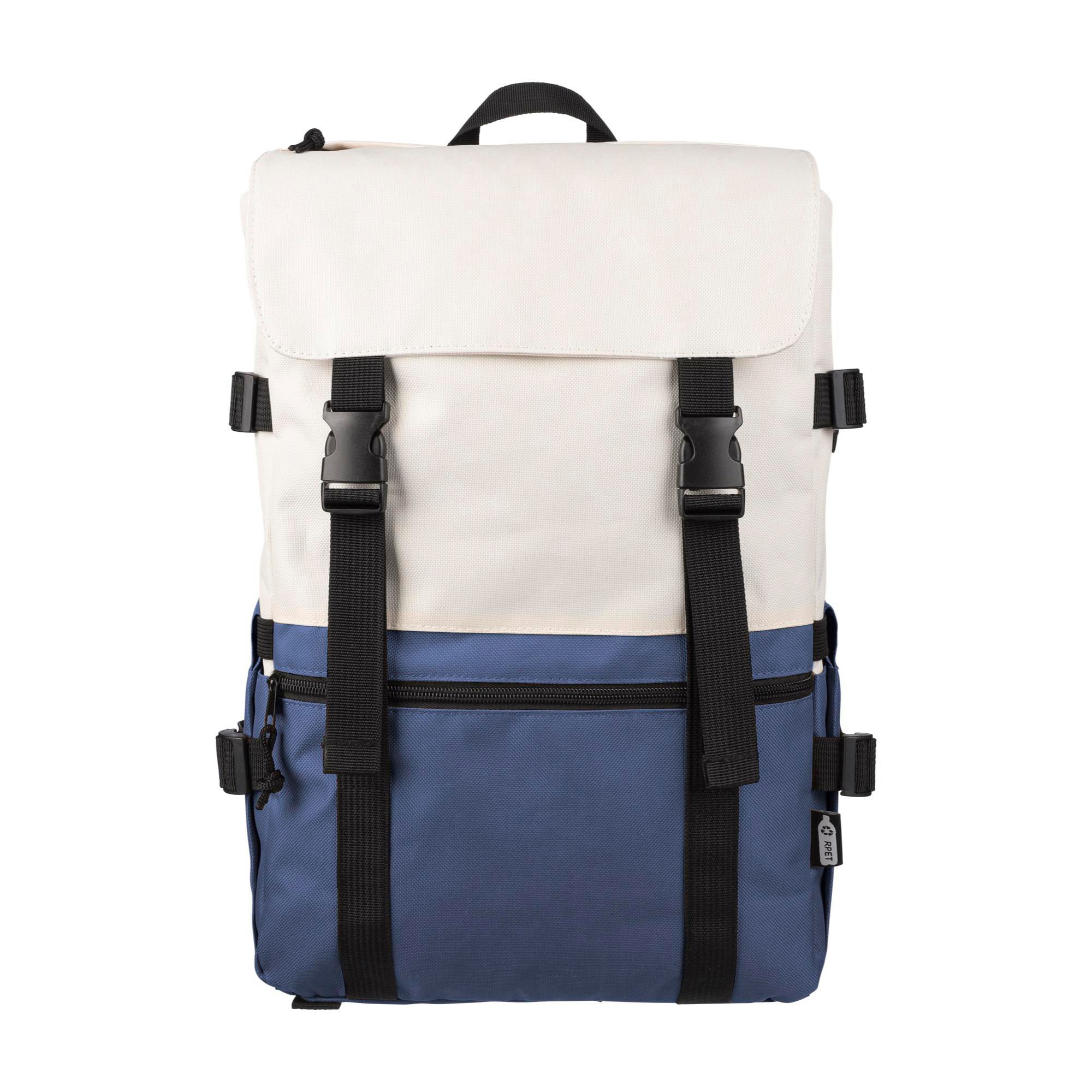 Vue 9 de Sac à dos Vayo 2-tons | Recyclé | Ordinateur portable 15" | 11 l