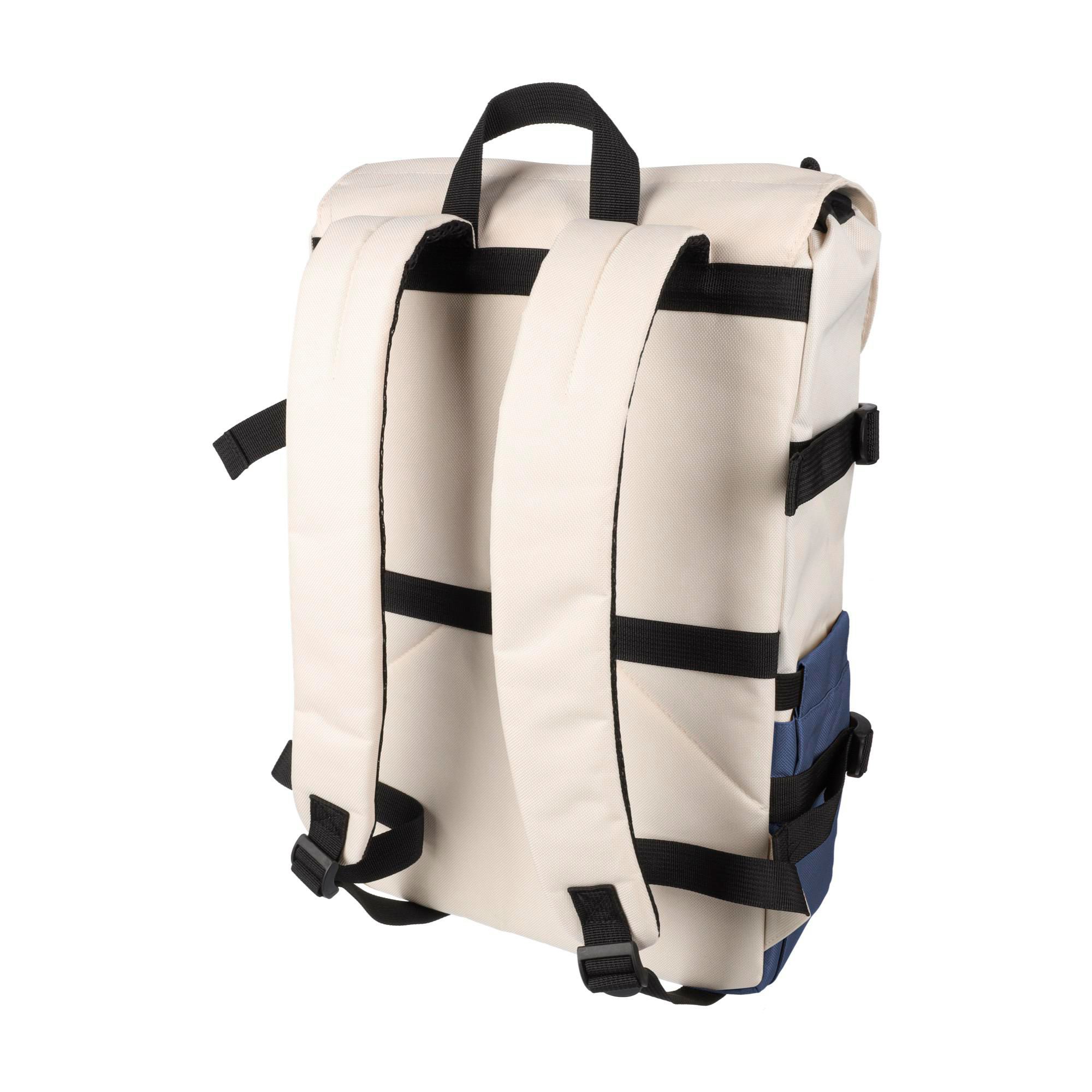 Vue 2 de Sac à dos Vayo 2-tons | Recyclé | Ordinateur portable 15" | 11 l