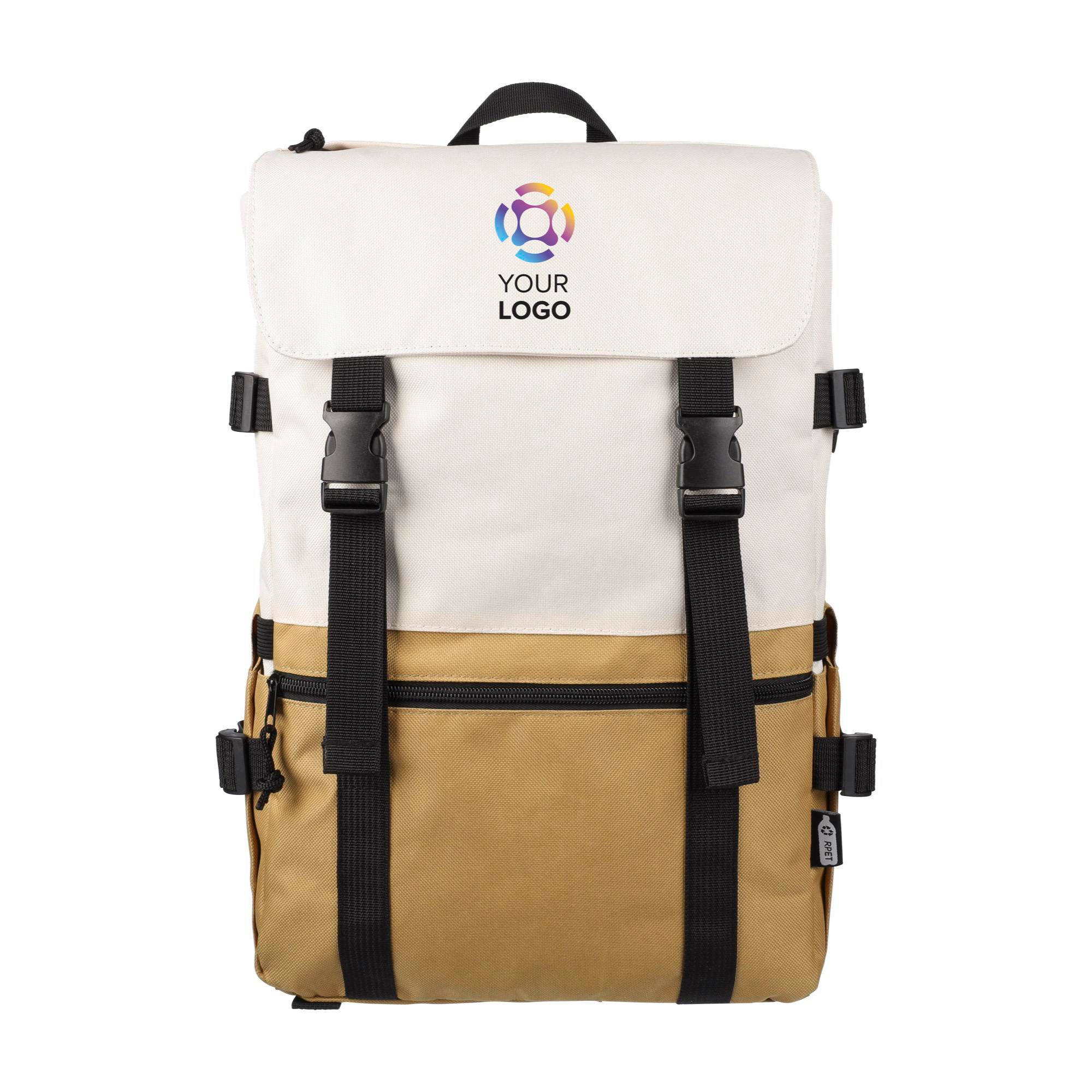 Vue 20 de Sac à dos Vayo 2-tons | Recyclé | Ordinateur portable 15" | 11 l