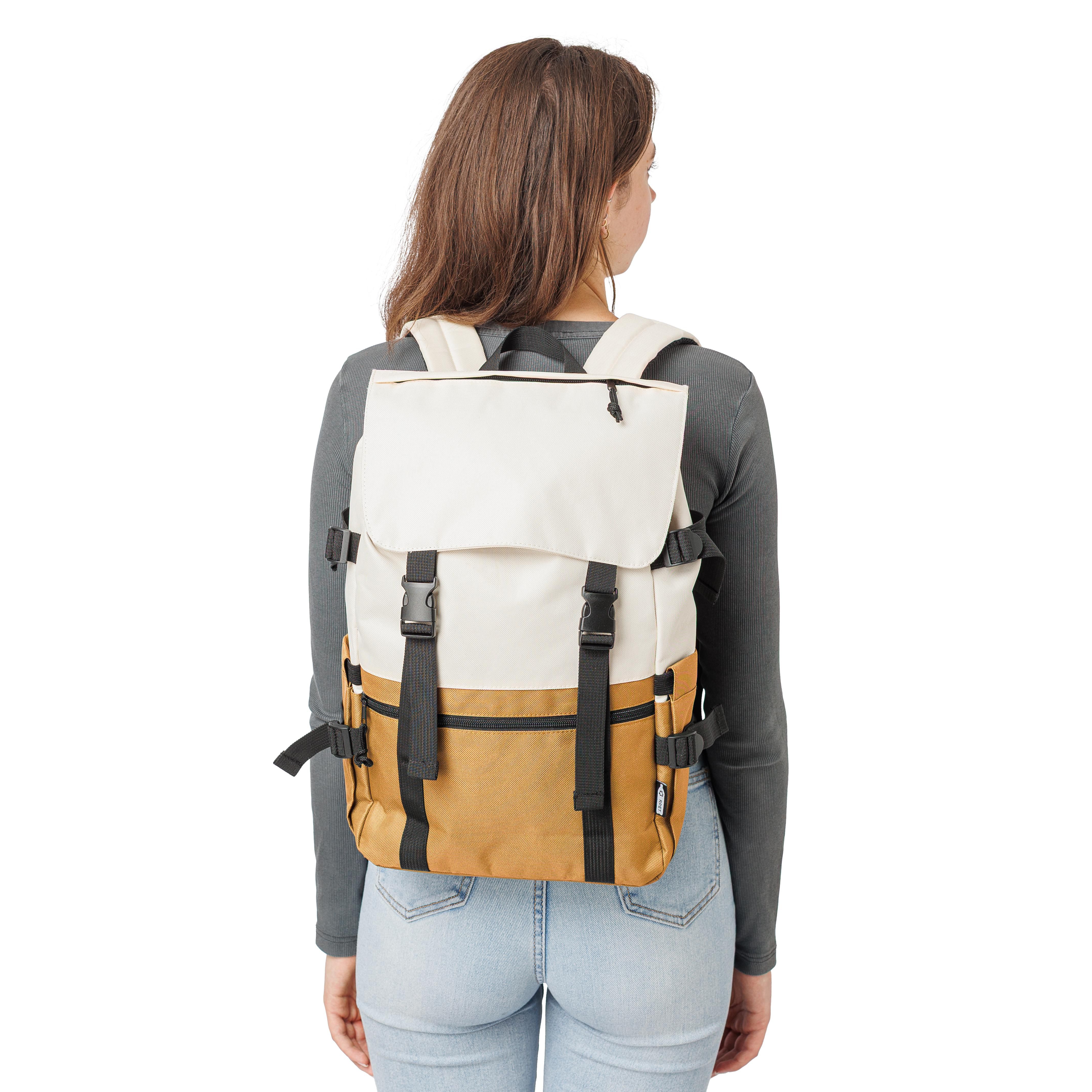 Vue 17 de Sac à dos Vayo 2-tons | Recyclé | Ordinateur portable 15" | 11 l