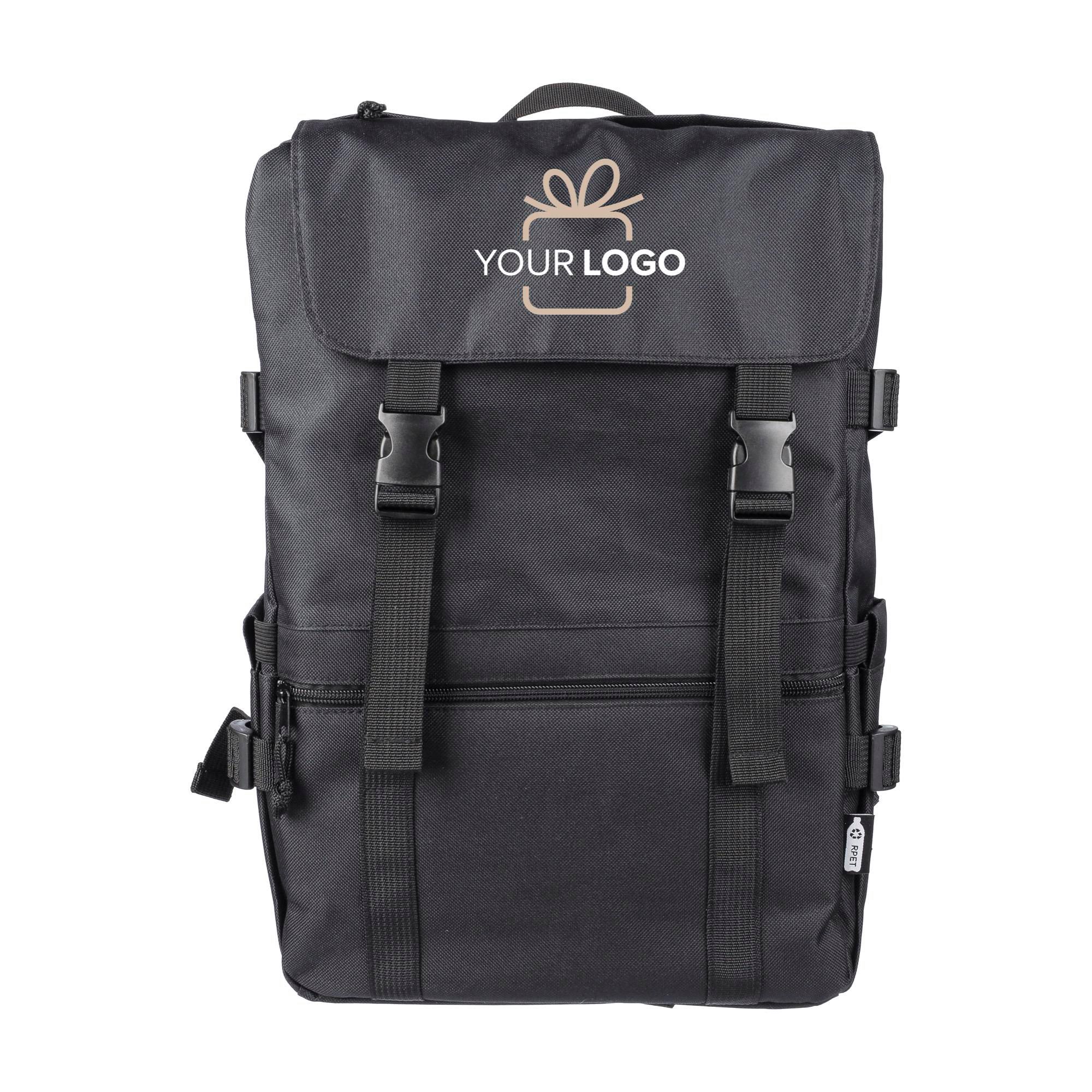 Vue 8 de Sac à dos Vayo | Recyclé | Ordinateur portable 15" | 11 l