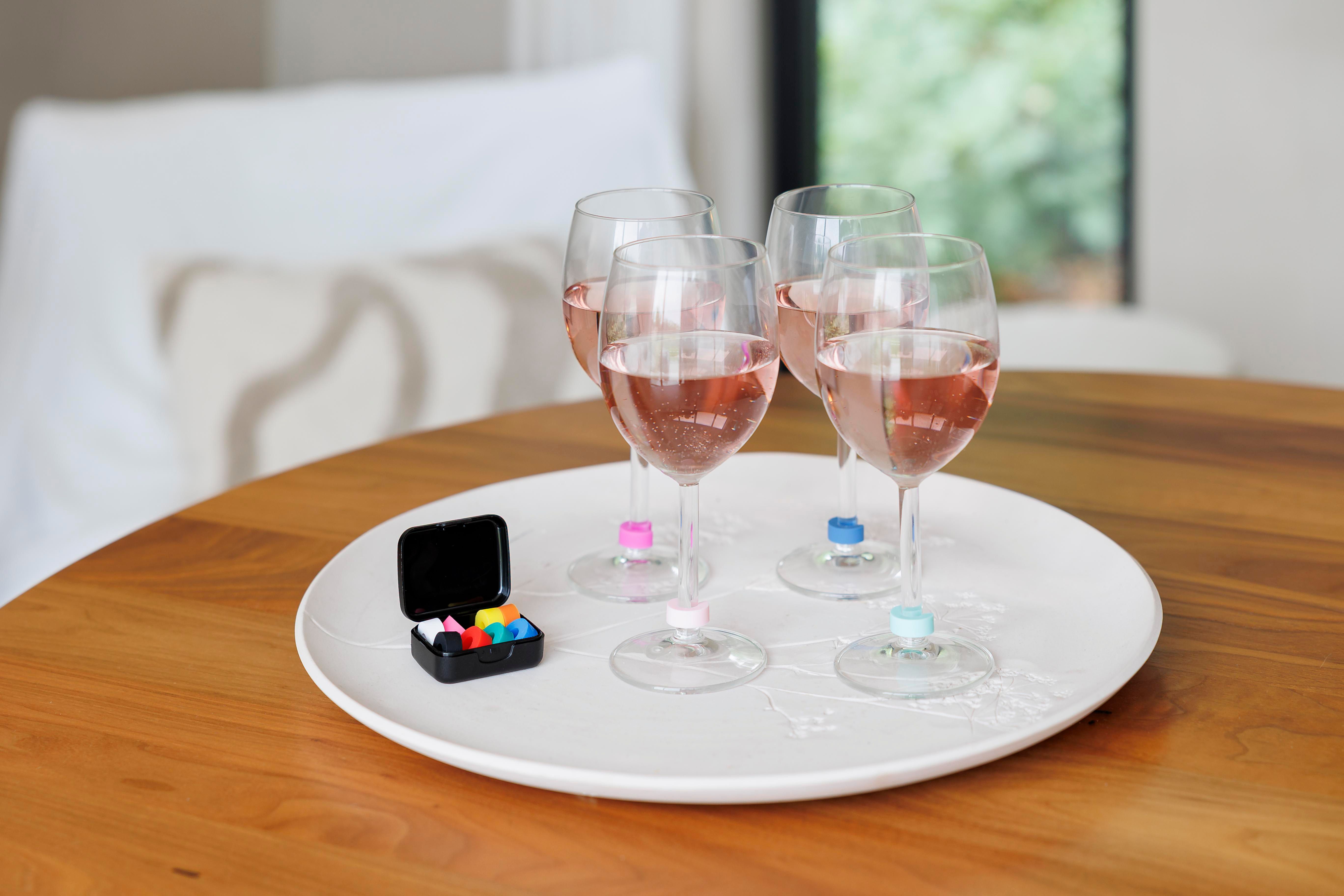 Vue 14 de Marqueurs de verres à vin Ringo | 12 pcs