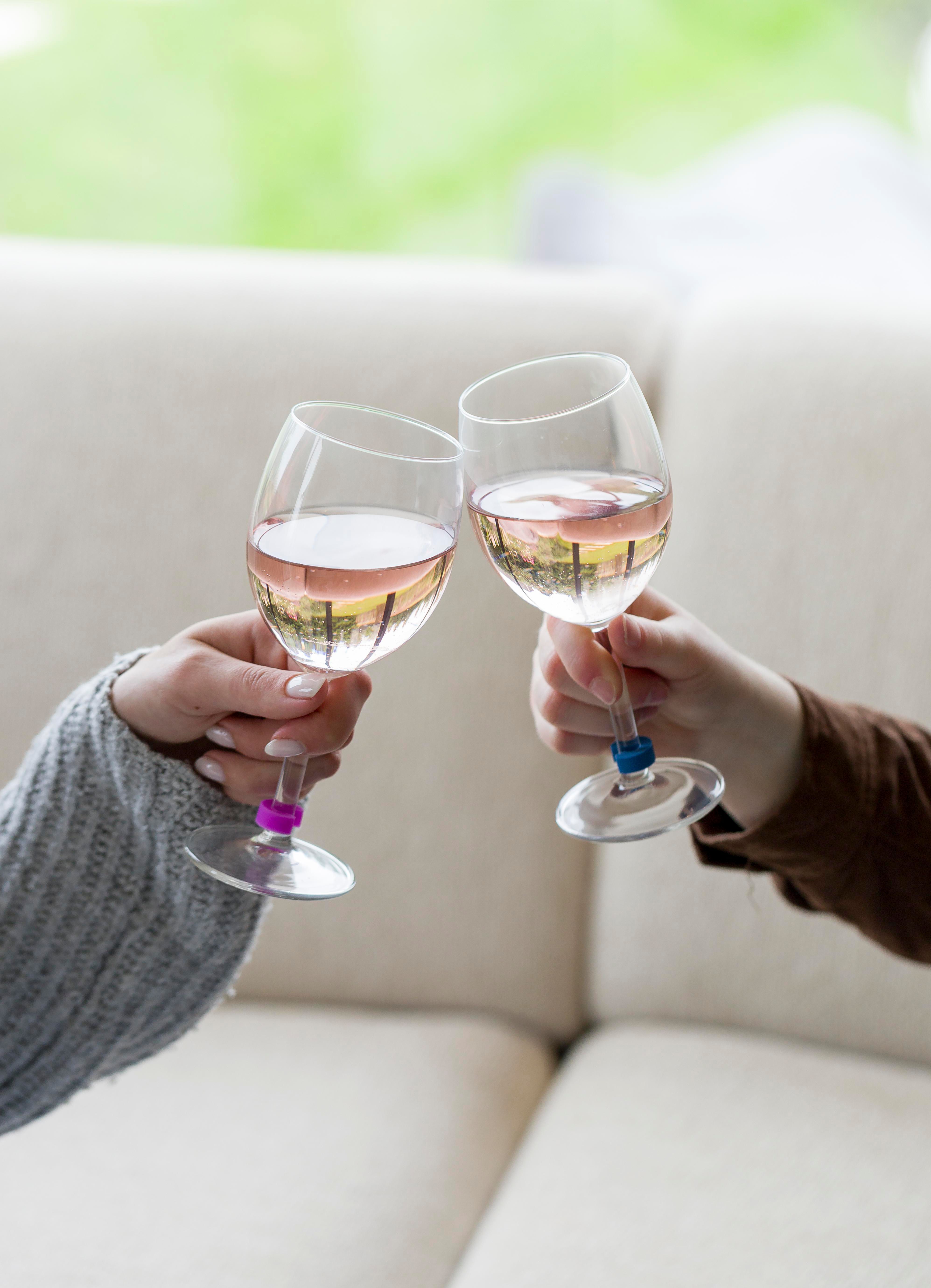 Vue 16 de Marqueurs de verres à vin Ringo | 12 pcs