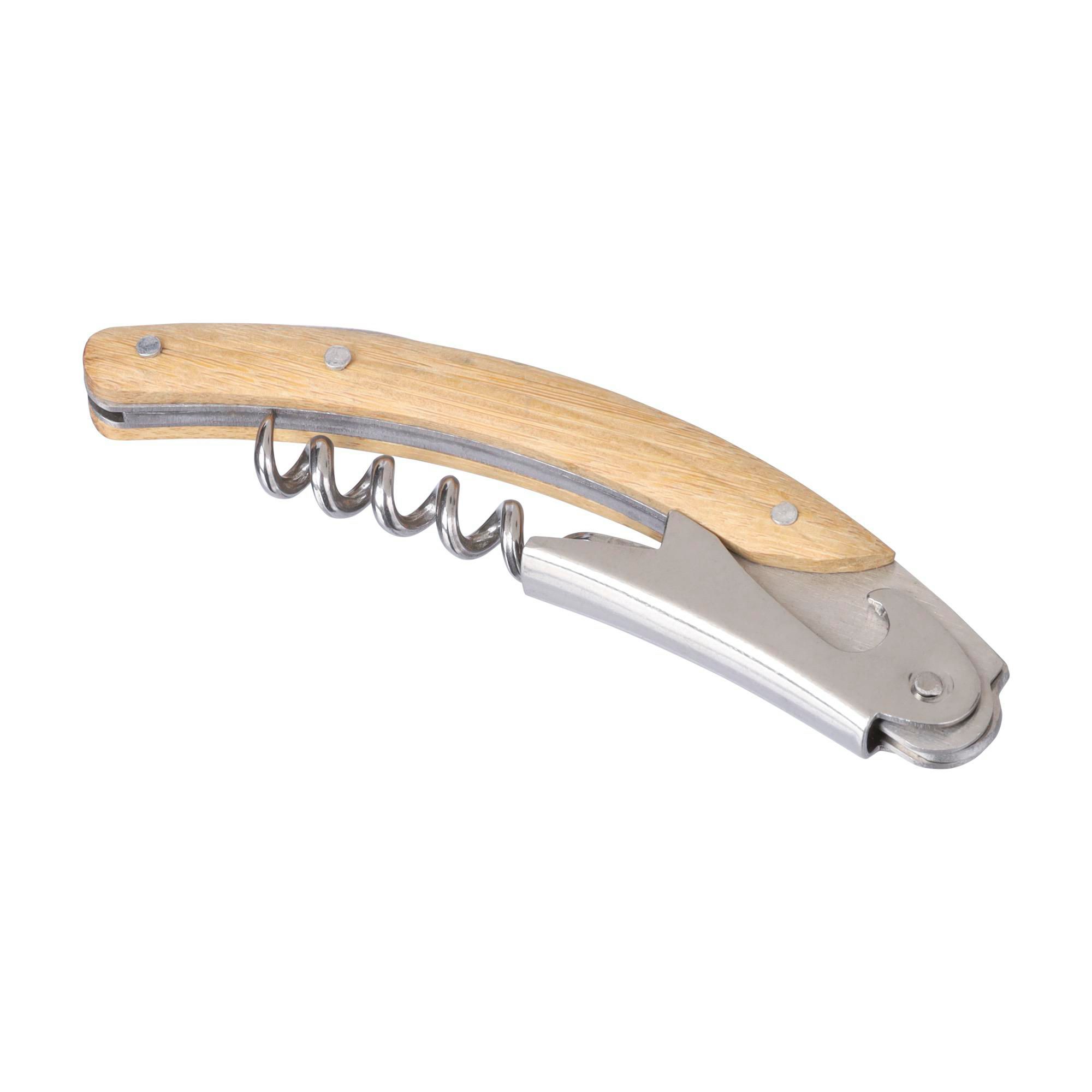 Vue 4 de Couteau de sommelier Lenny | Bambou