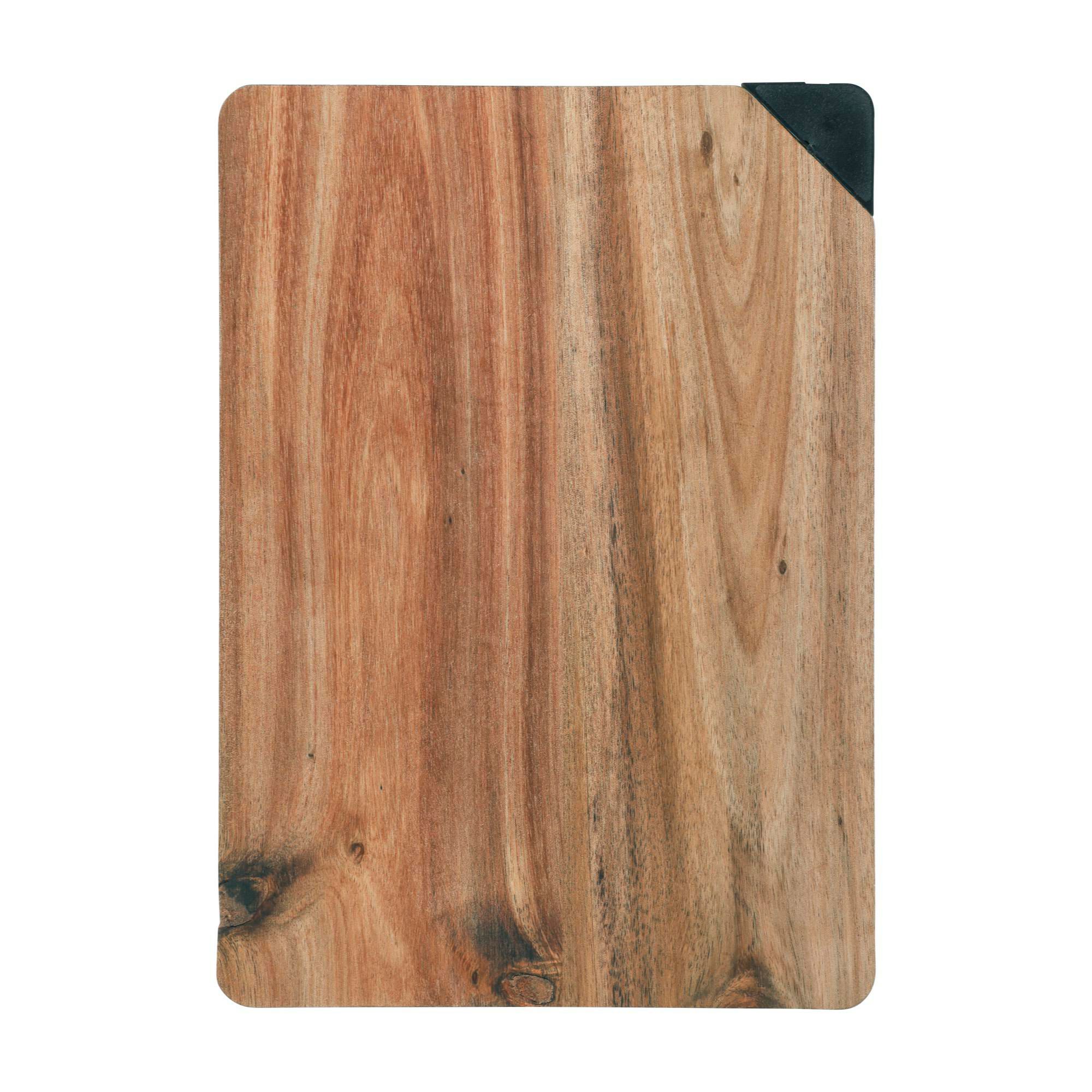 Vue 3 de Planche à découper Heinz | Acacia | Avec aiguiseur