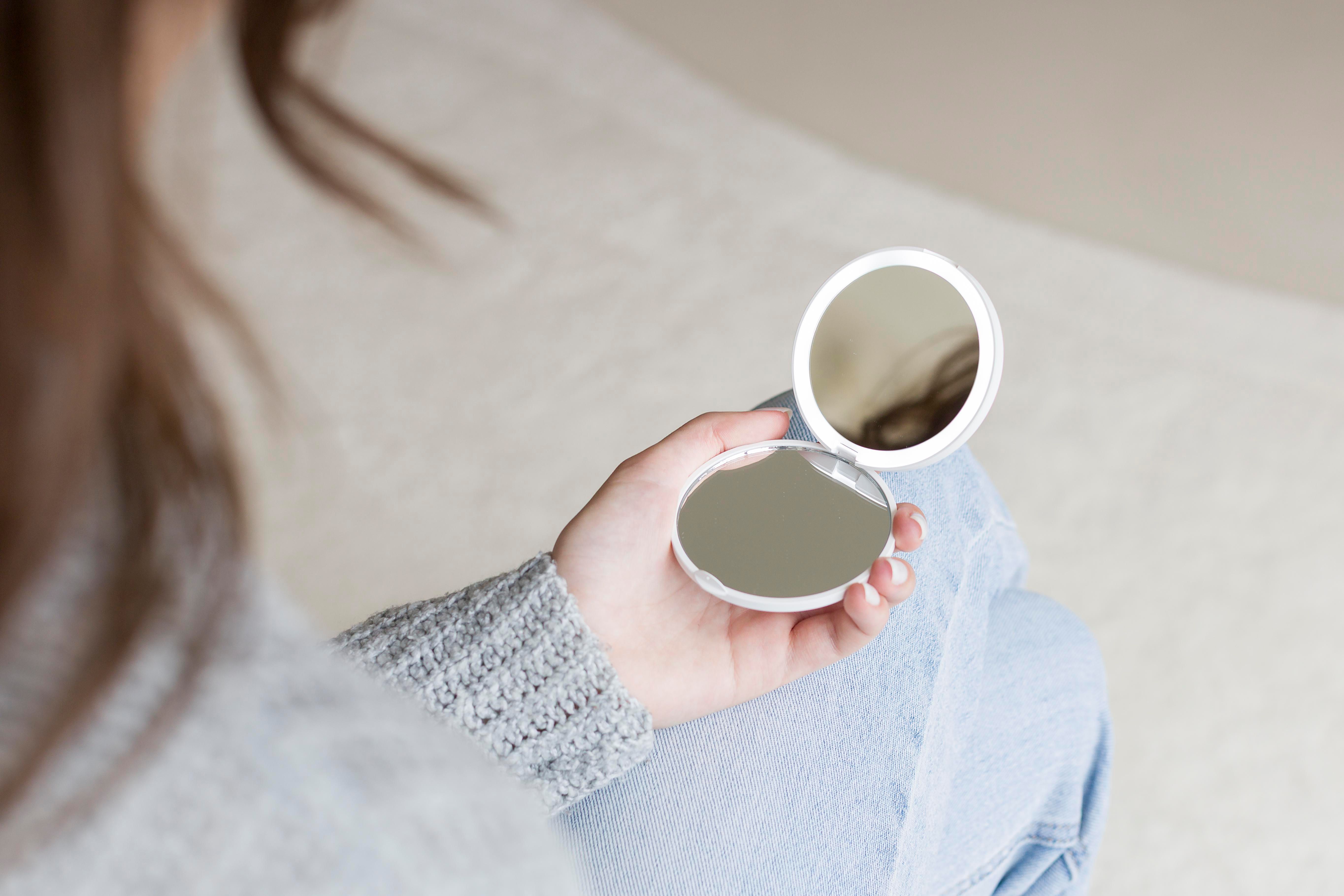 Vue 10 de Miroir de poche Mirlo | Recyclé