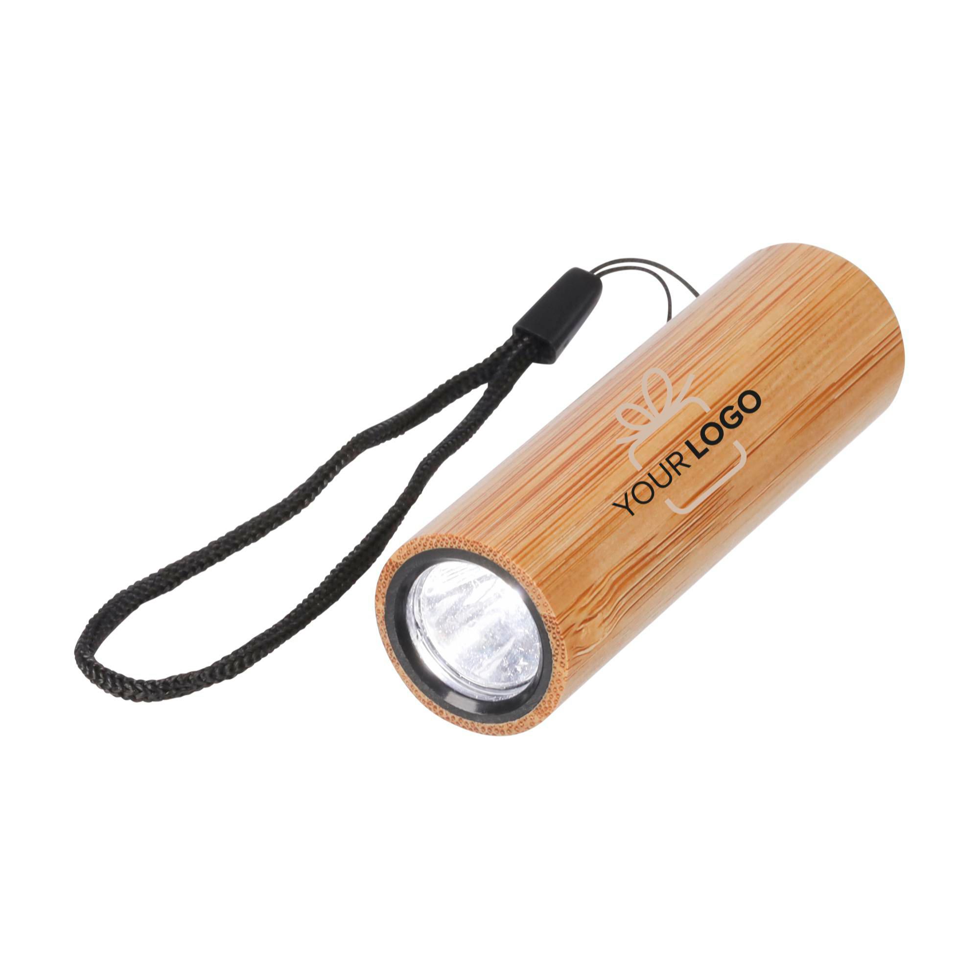 Vue 2 de Lampe torche Lumbo | Bambou