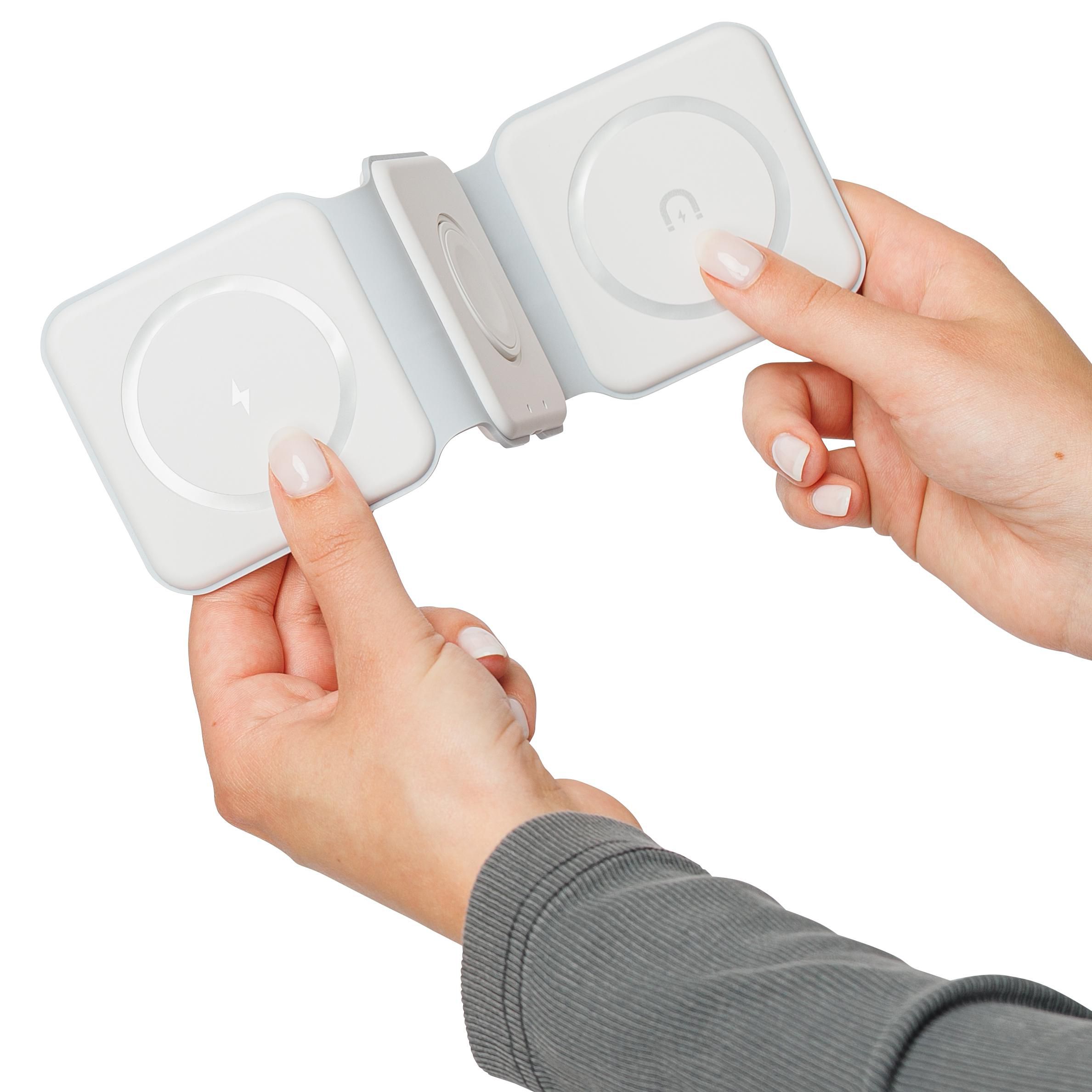 Vue 7 de Chargeur sans fil Trigo | Recyclé | 3-en-1