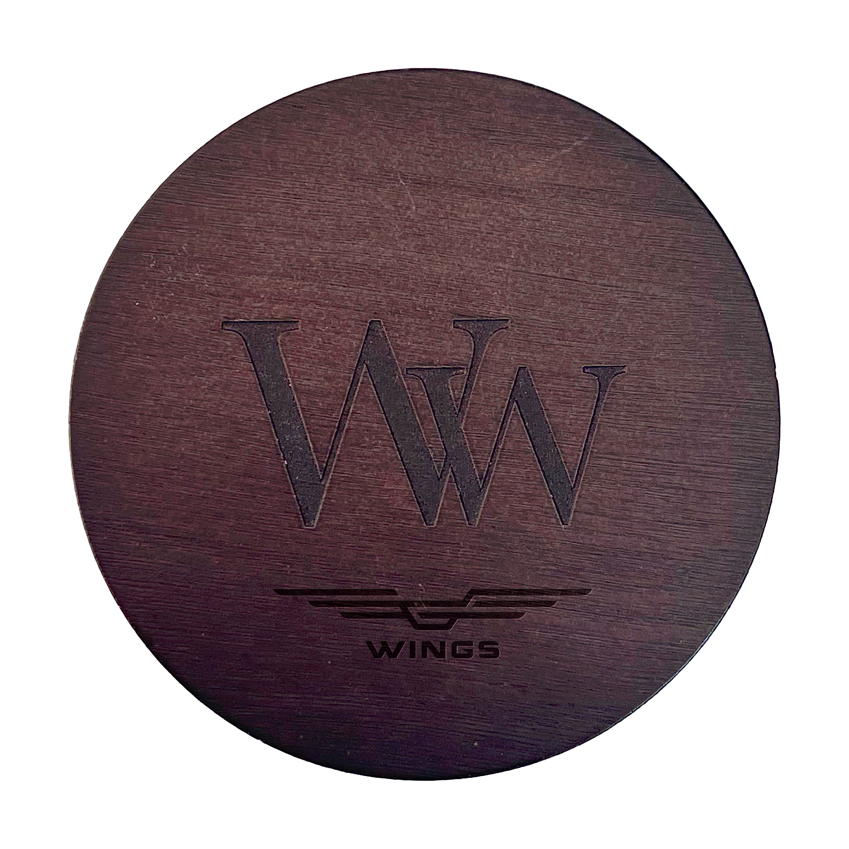 Vue 2 de WoodWick Vanilla & Sea Salt Medium Candle bougie parfumée