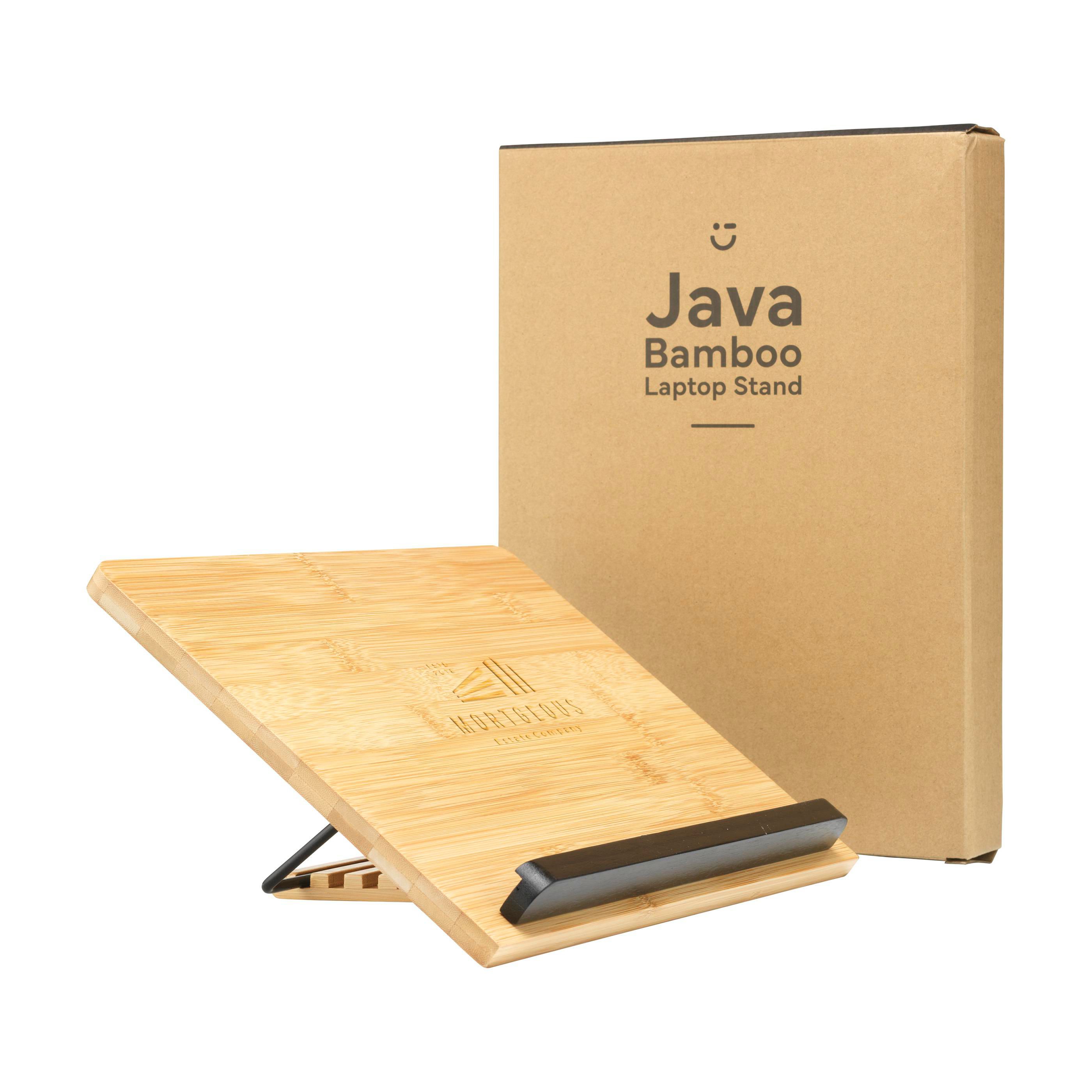 Vue 8 de Java Bamboo Support pour Ordinateur Portable