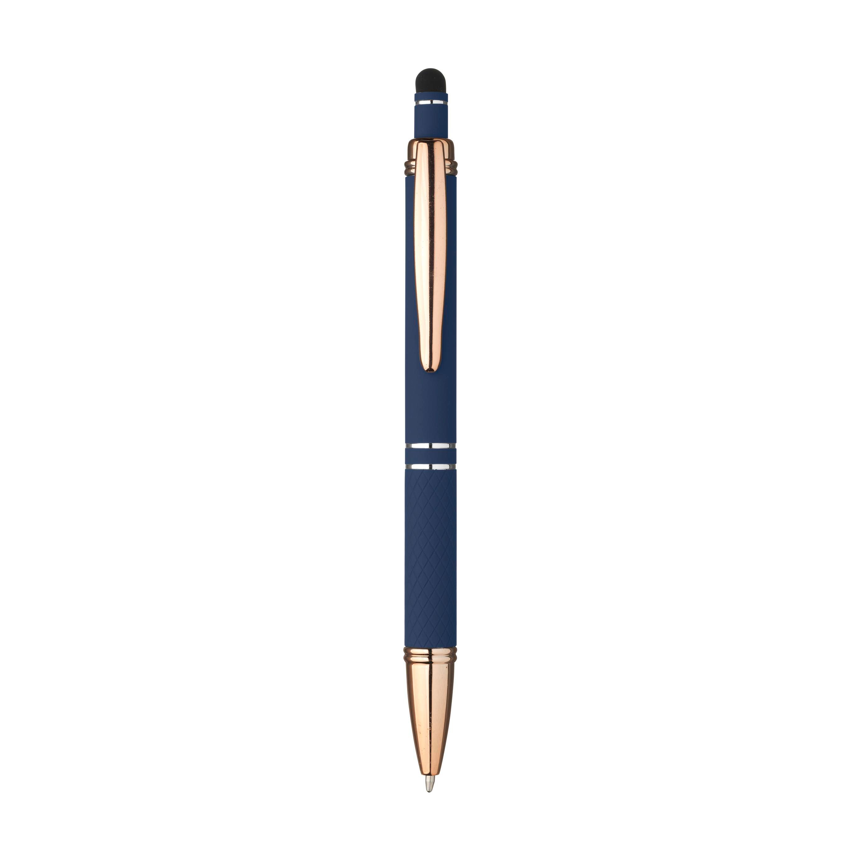 Vue 2 de Luna RCS Recycled Alu Rose stylo tactile