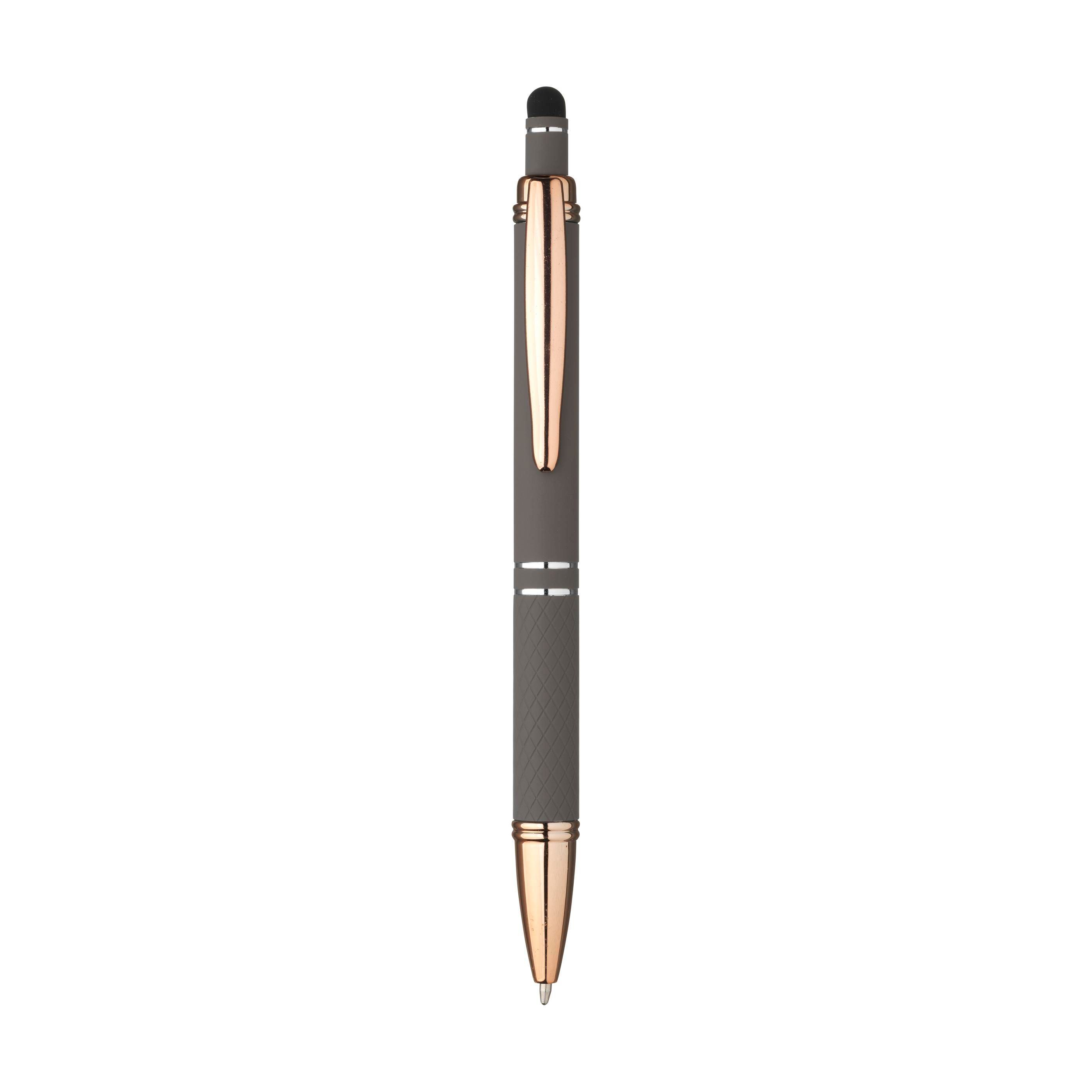 Vue 5 de Luna RCS Recycled Alu Rose stylo tactile