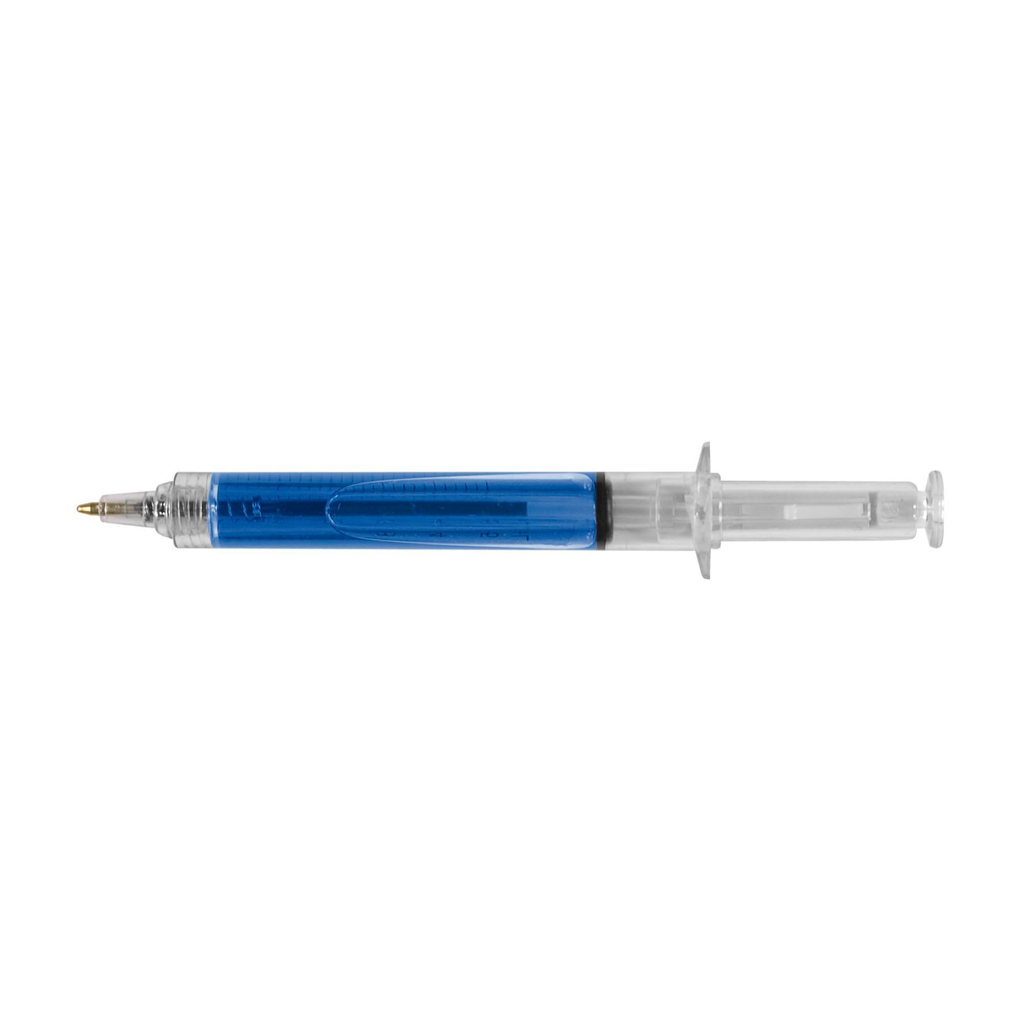Vue 2 de Stylo Dr. David | Forme seringue