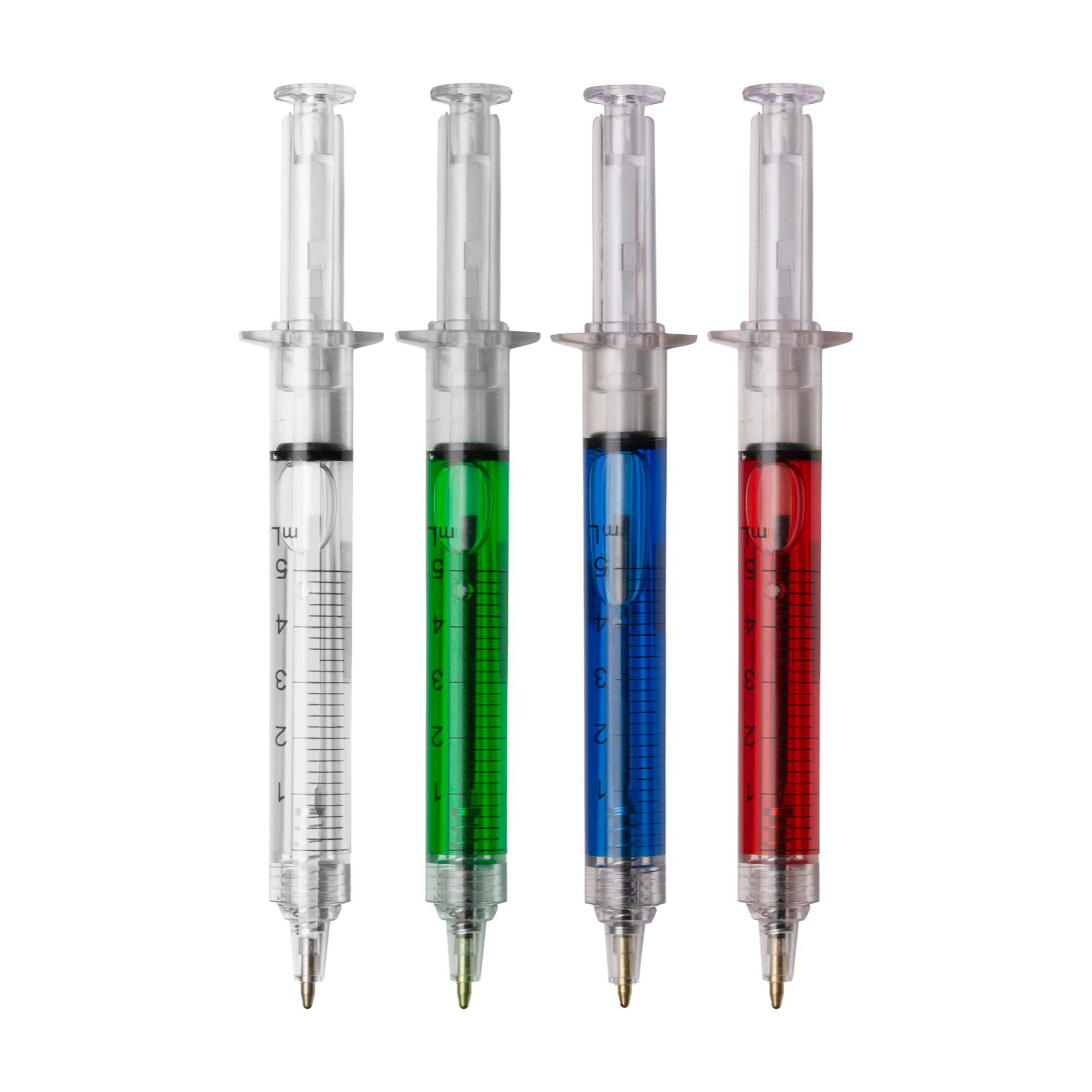 Vue 3 de Stylo Dr. David | Forme seringue