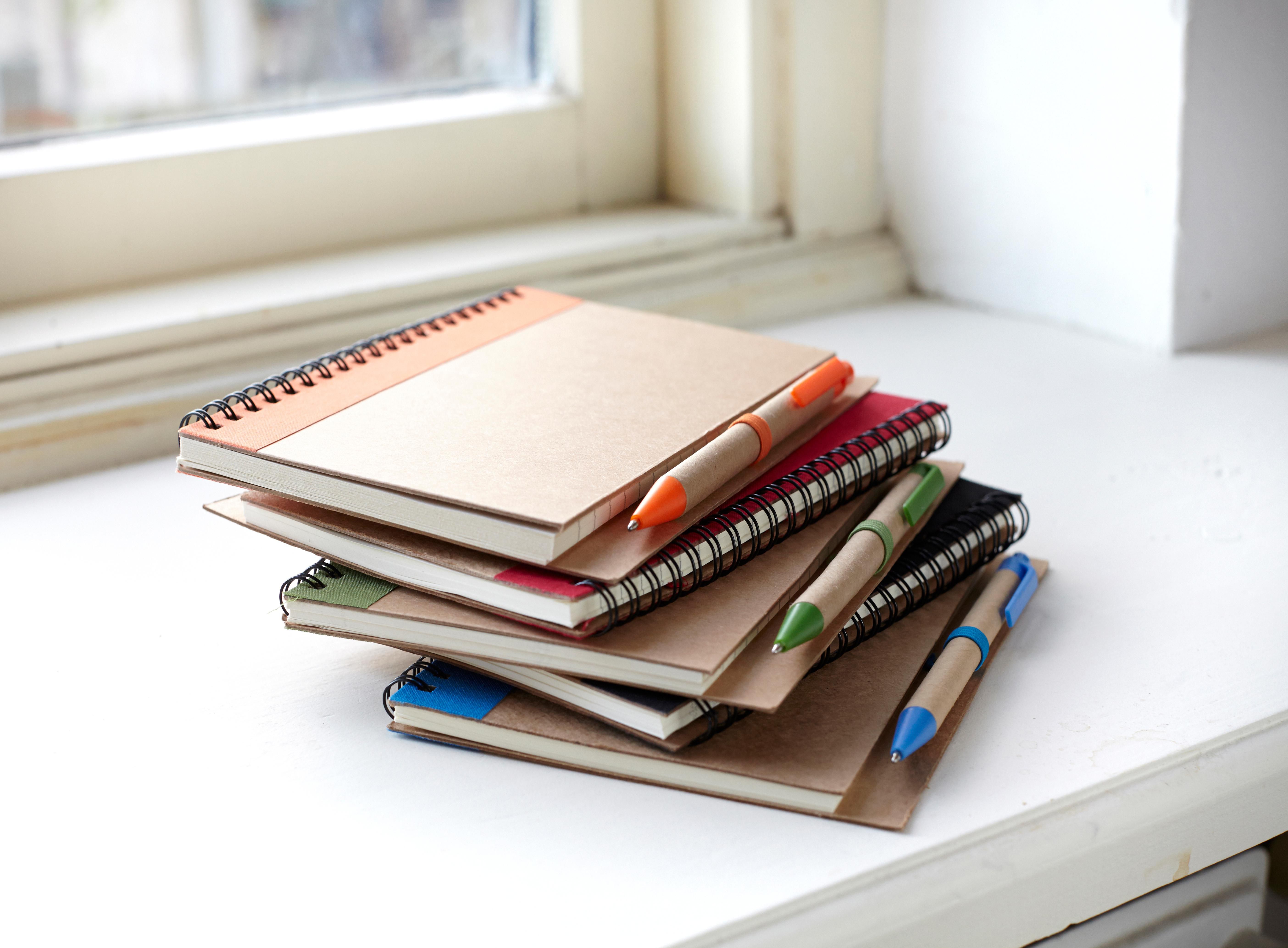 Vue 6 de Carnet de notes Stella | Recyclé | Ligné