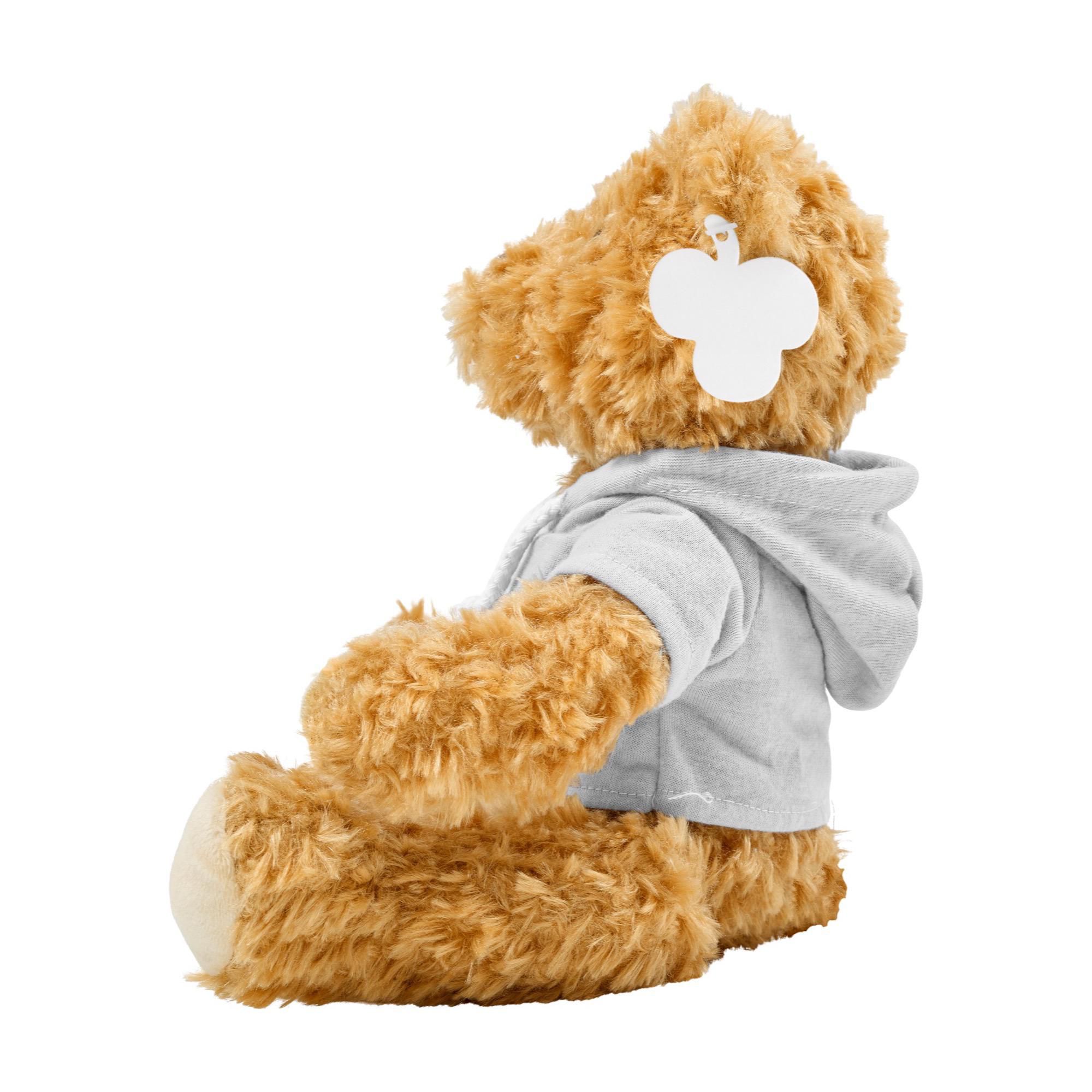 Vue 3 de Ours en peluche Monty