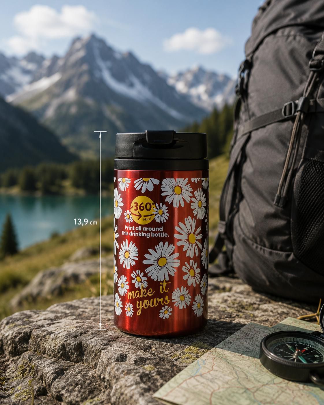 Vue 15 de Gobelet thermos double paroi Gisela | 300 ml