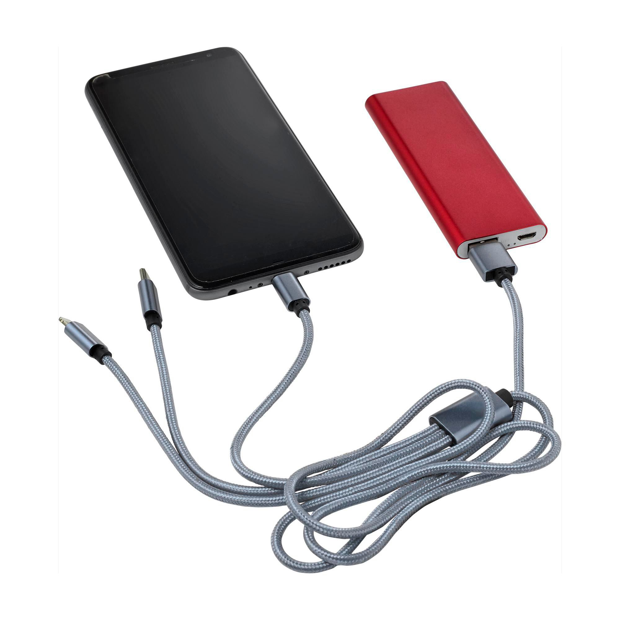 Vue 2 de Câble de charge Felix | 4-en-1