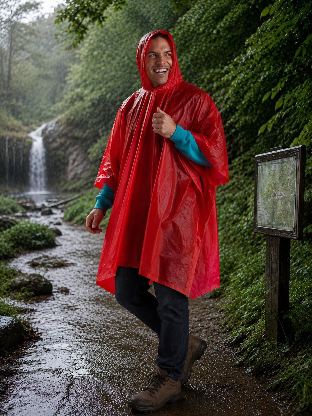 Vue 10 de Poncho de pluie Pippa
