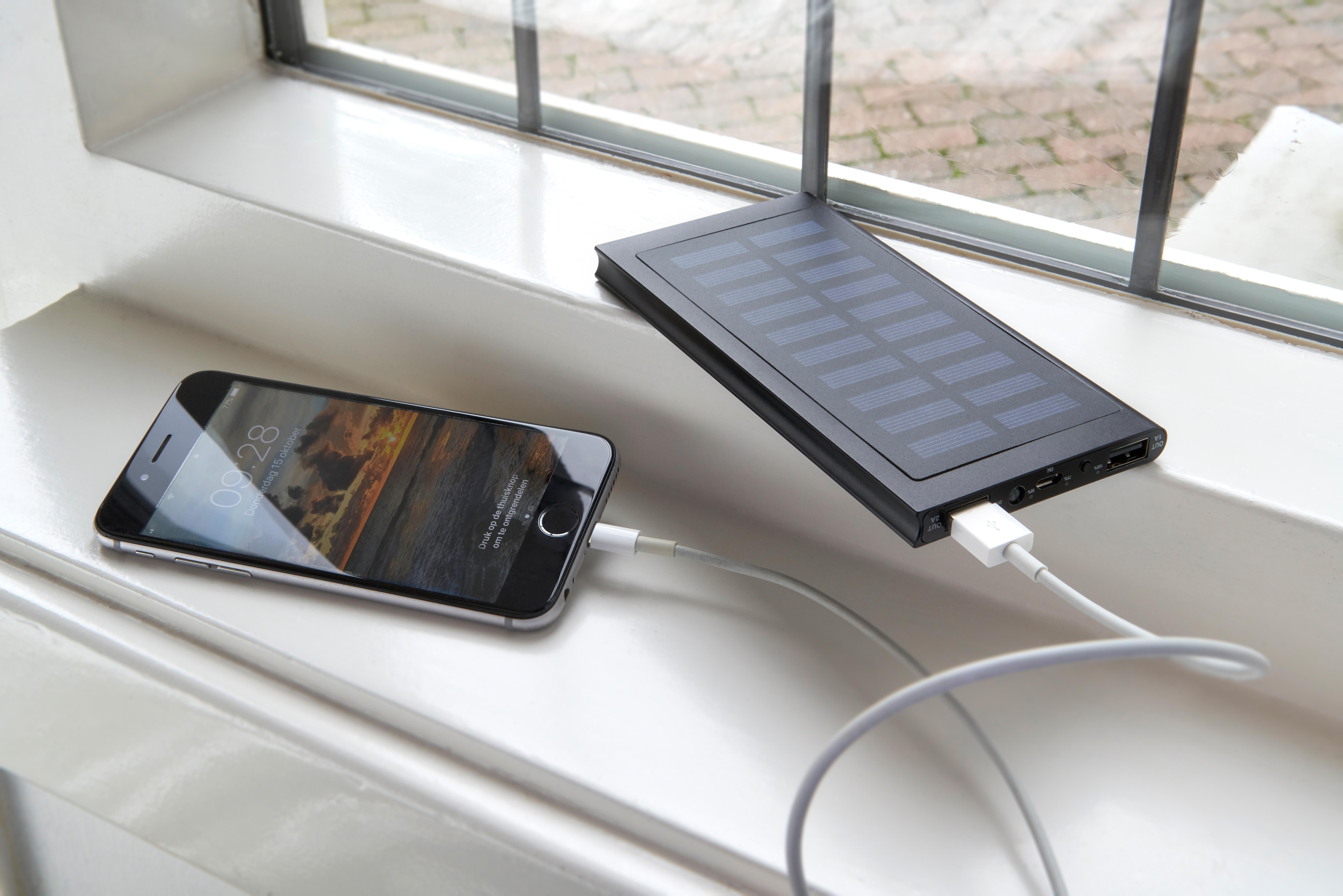 Vue 7 de Powerbank solaire Sonne | 8 000 mAh