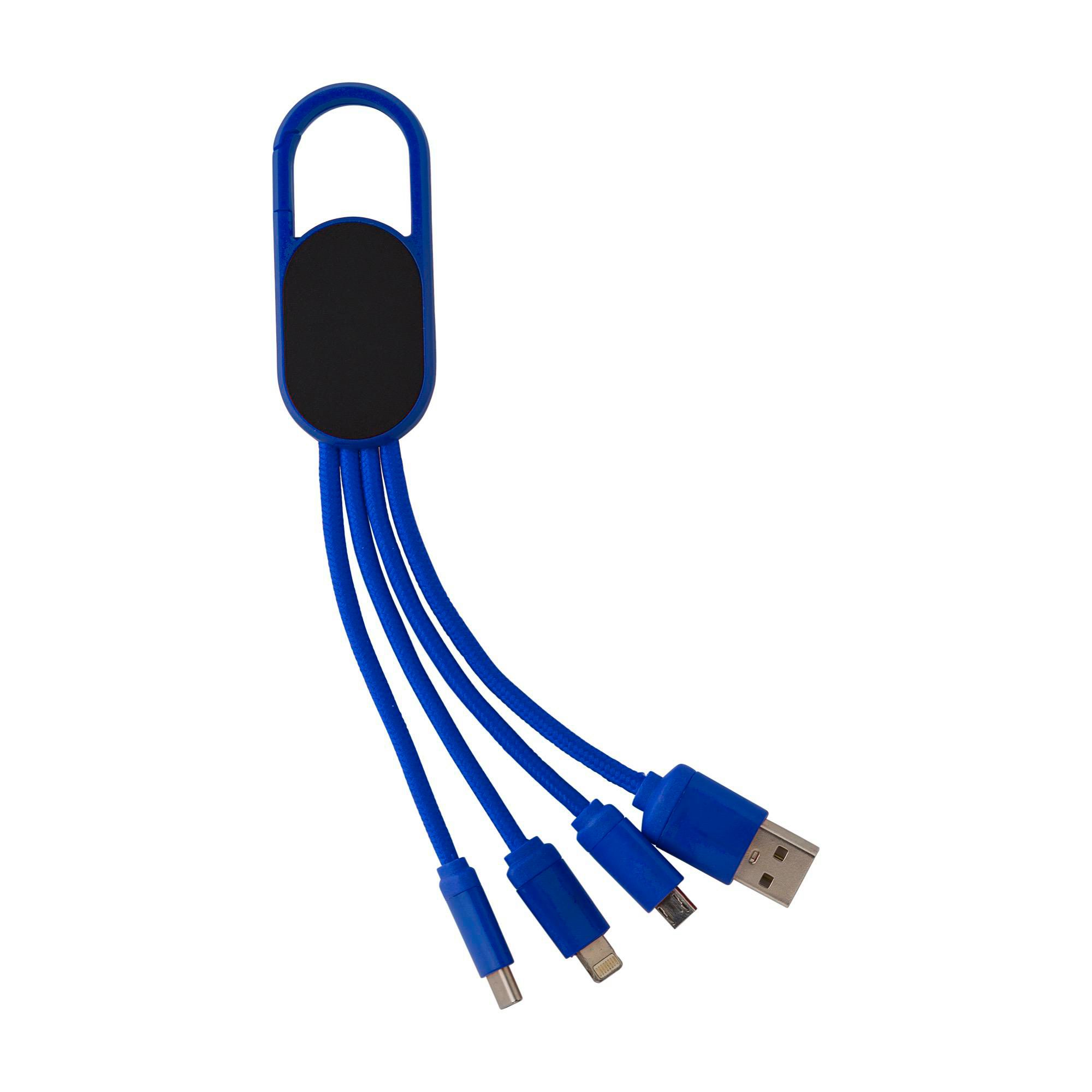 Vue 4 de Câble de charge Idris | 4-en-1
