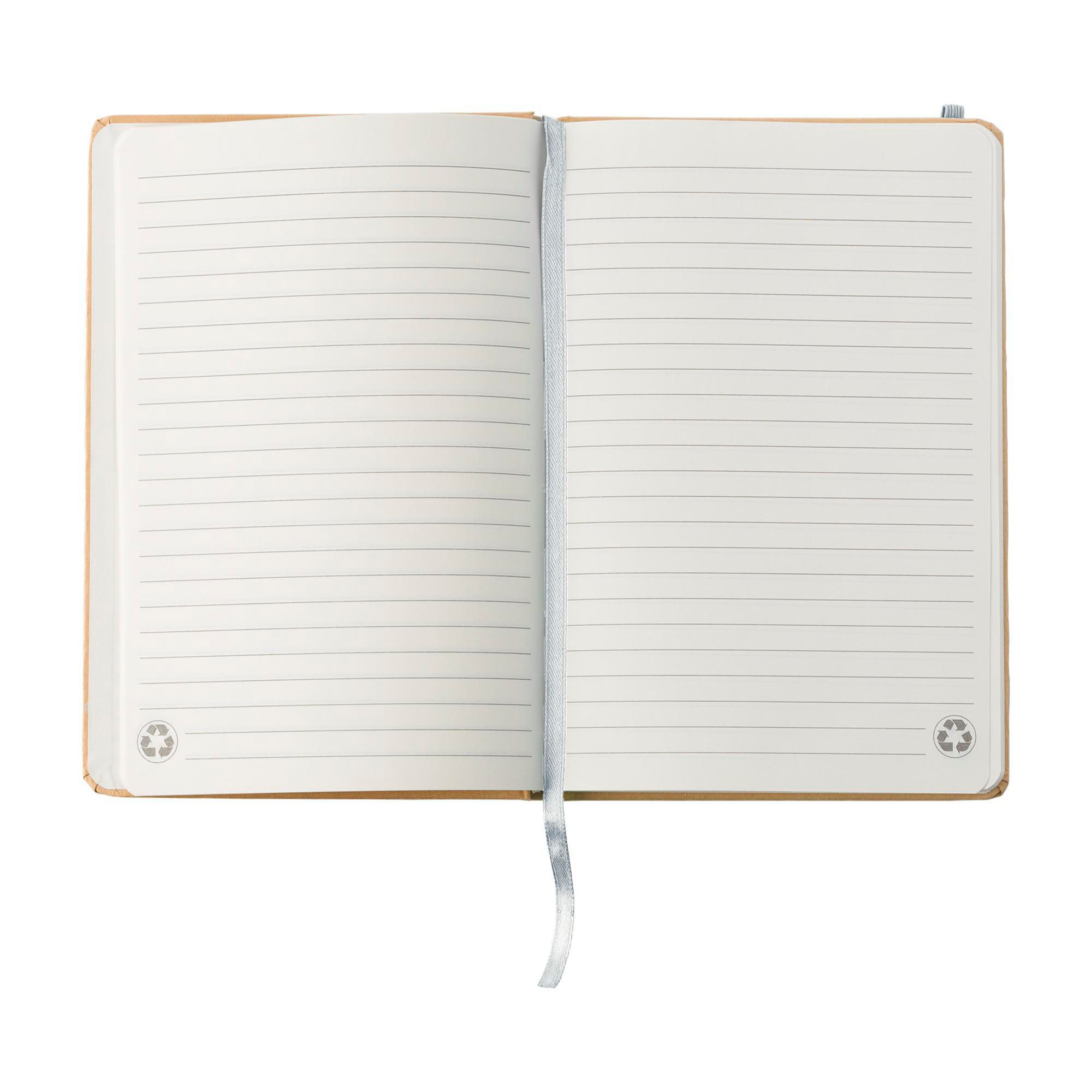 Vue 2 de Carnet de notes Gianni | Recyclé | A5 | Ligné