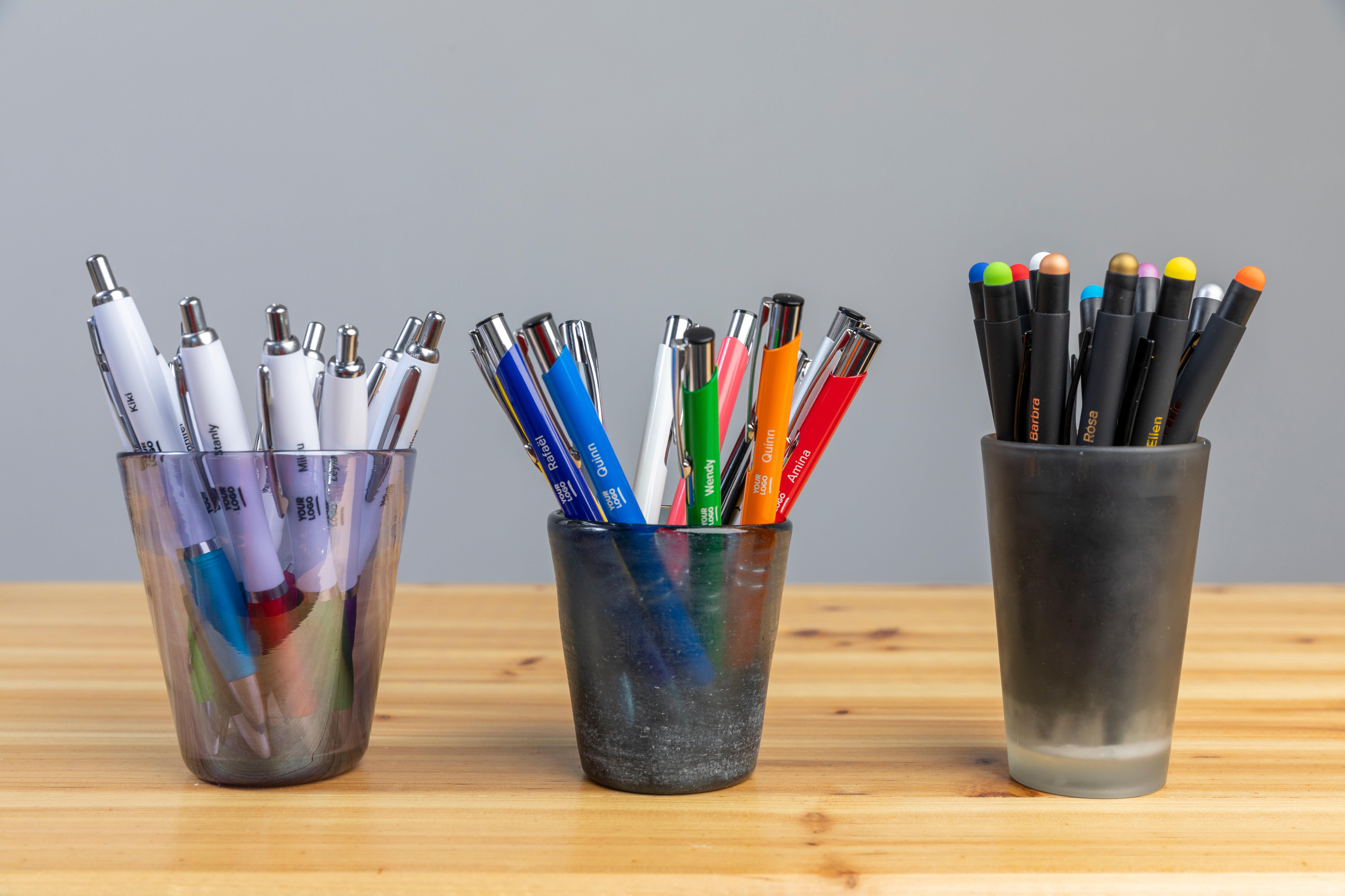 Vue 9 de Stylo Swansea | Recyclé | Prise caoutchoutée
