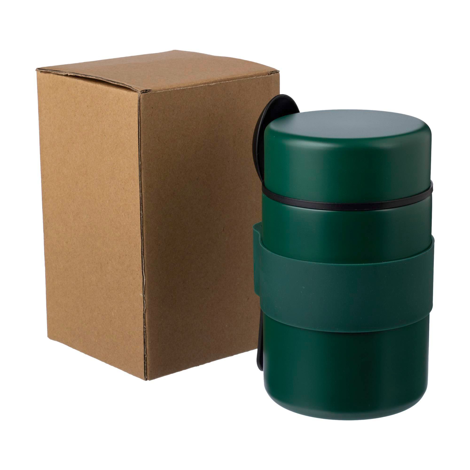 Vue 12 de Boîte repas double paroi Niko | 460 ml