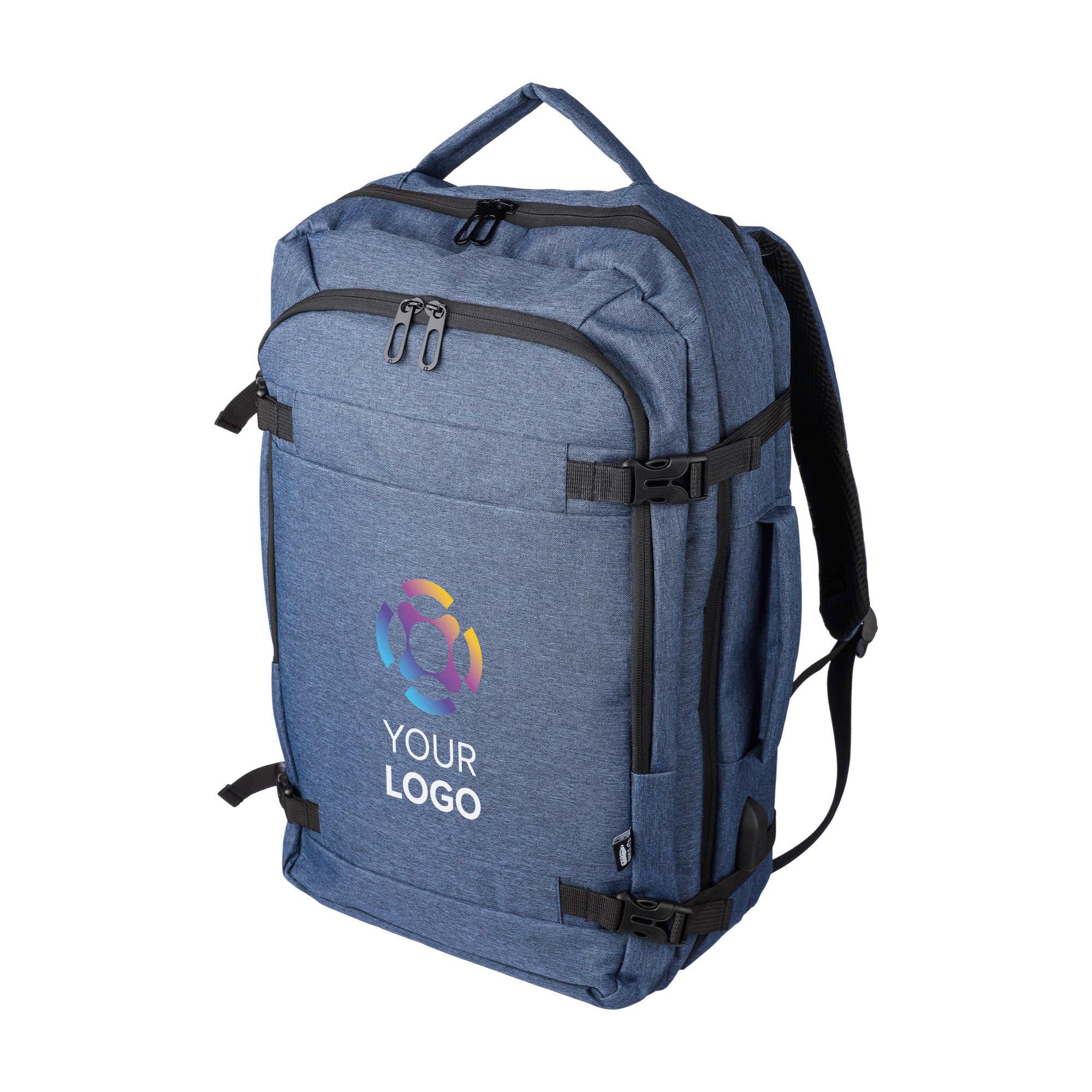 Vue 5 de Sac à dos Malcolm | Recyclé | Ordinateur portable 17" | 29 l