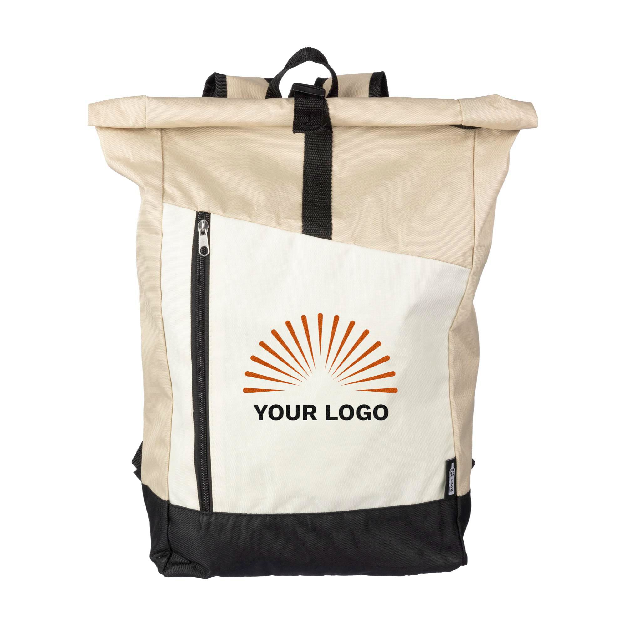 Vue 4 de Sac à dos Marlene | Recyclé | Fermeture roulée | 25 l
