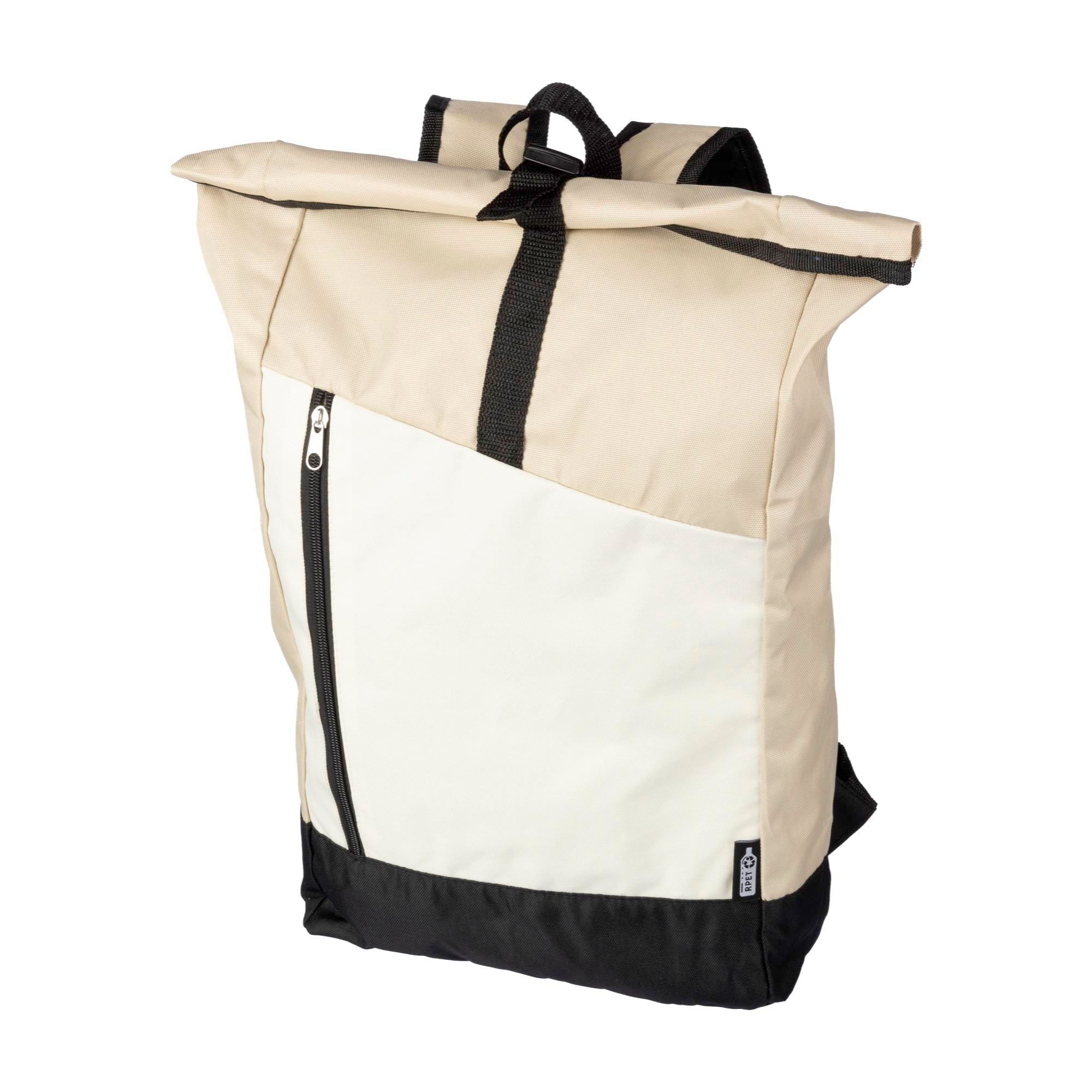 Vue 3 de Sac à dos Marlene | Recyclé | Fermeture roulée | 25 l