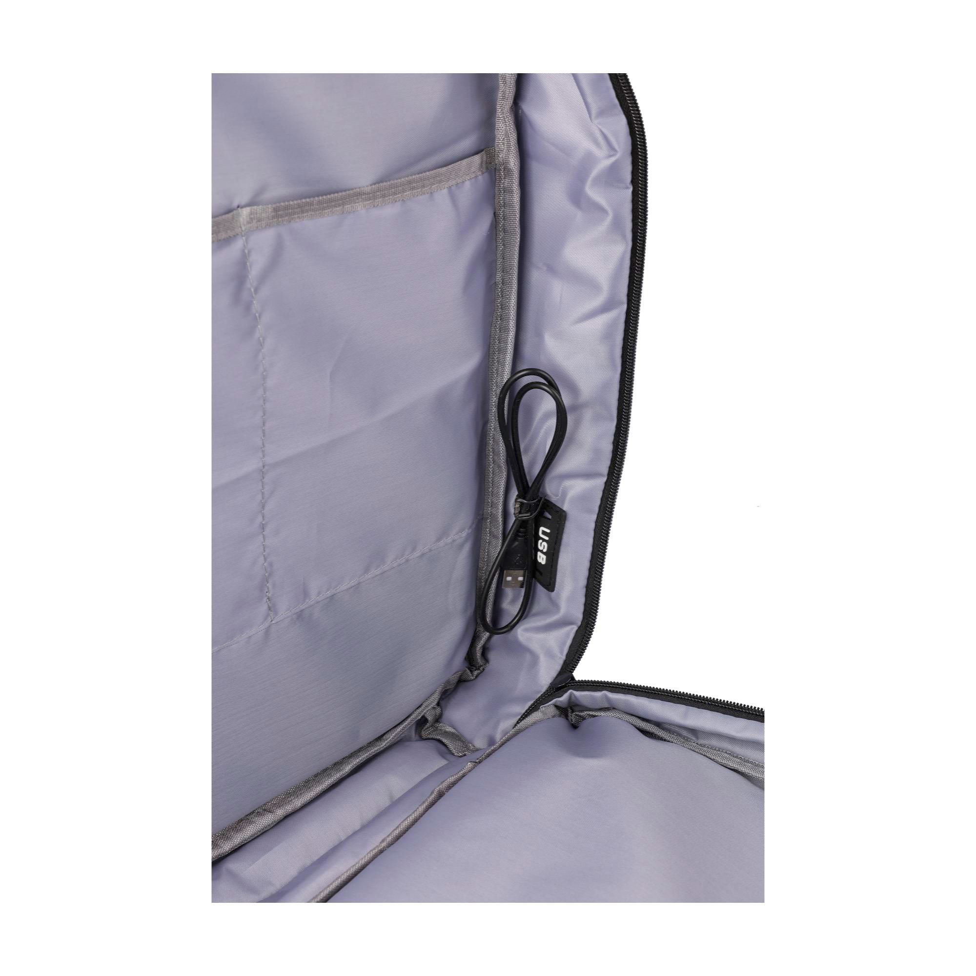 Vue 15 de Sac à dos Malcolm | Recyclé | Ordinateur portable 17" | 29 l