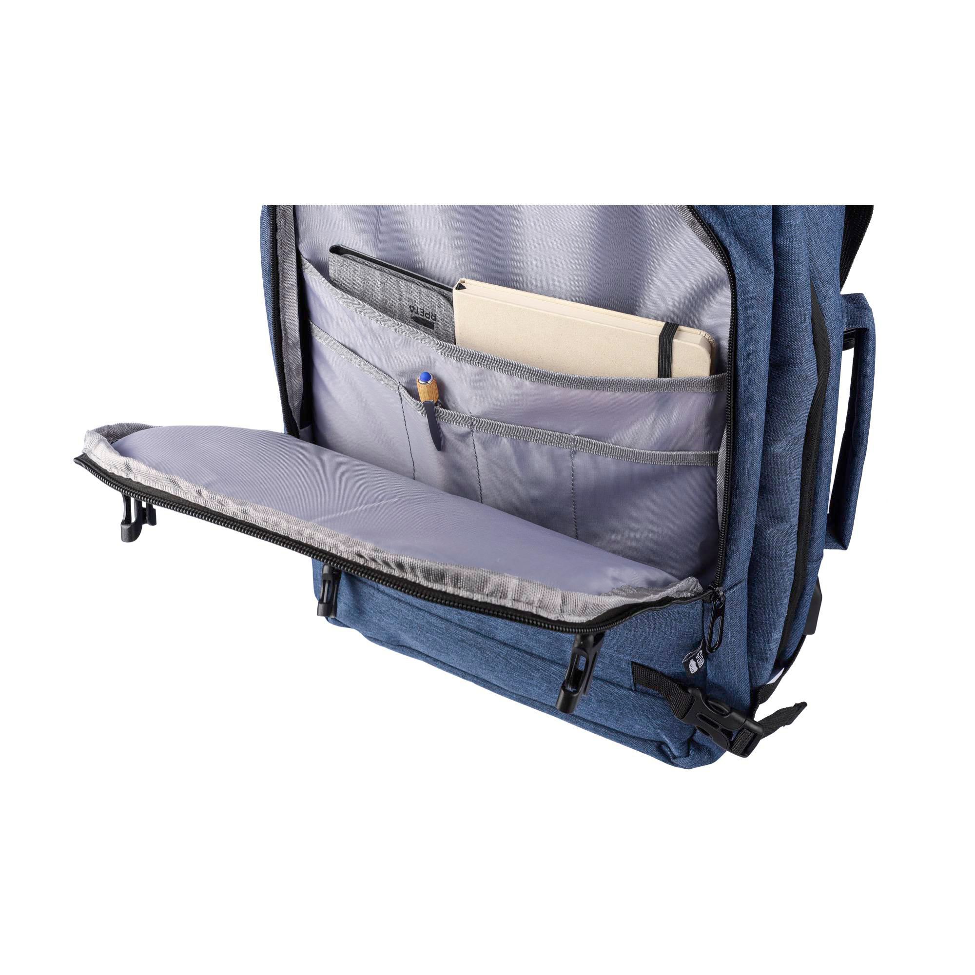 Vue 11 de Sac à dos Malcolm | Recyclé | Ordinateur portable 17" | 29 l