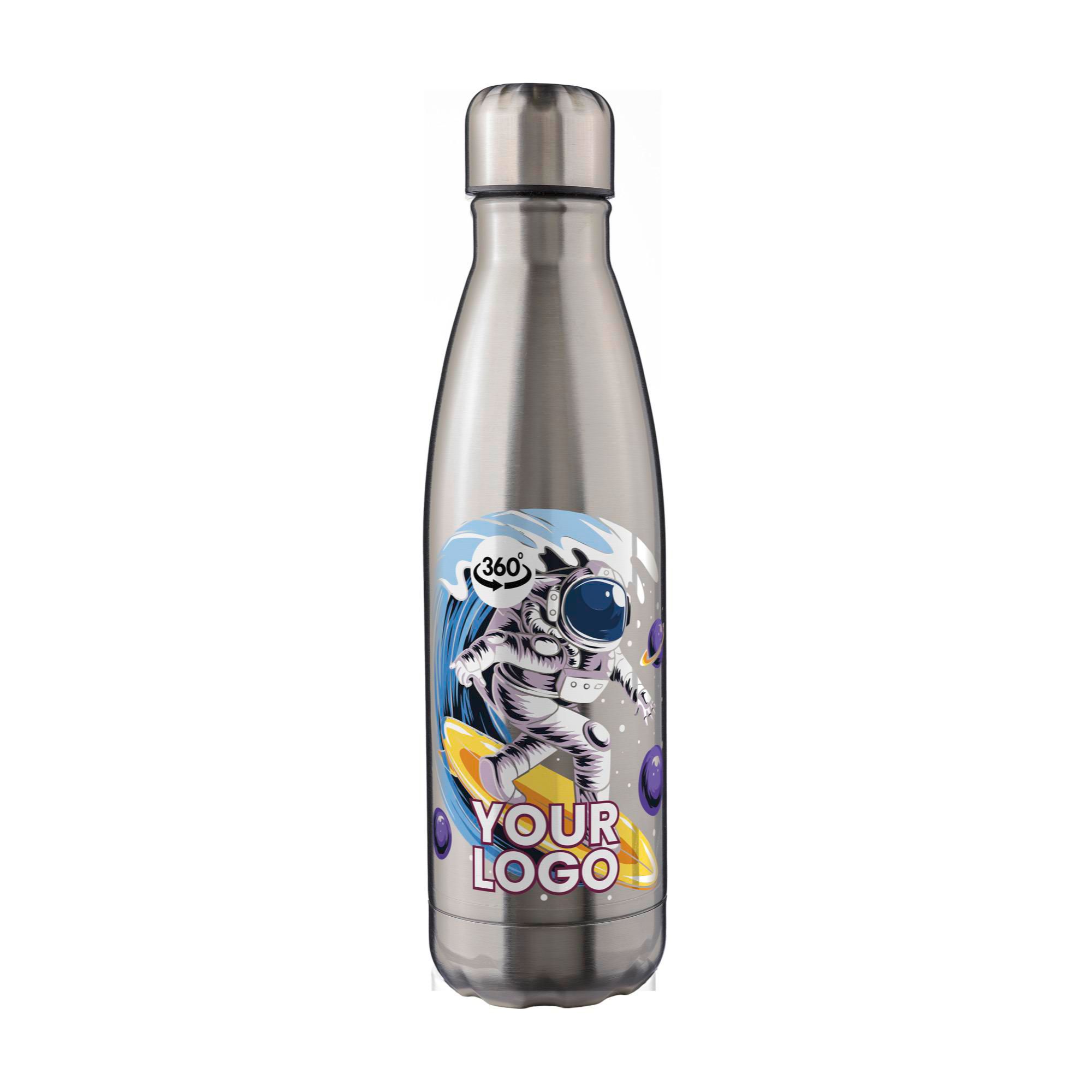 Vue 3 de Gourde double paroi Lombok | Recyclée | 500 ml